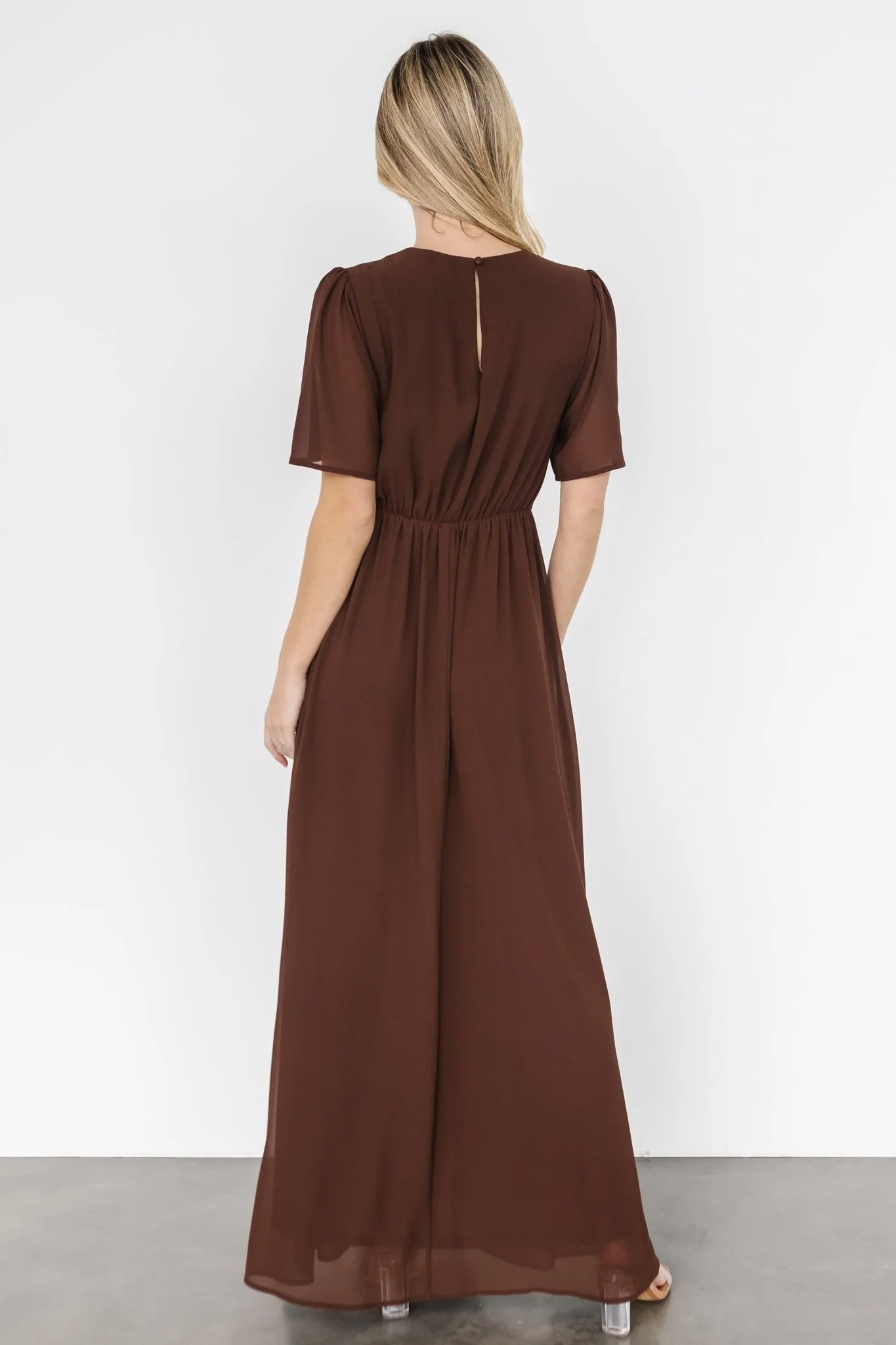 Esti Maxi Dress | Espresso
