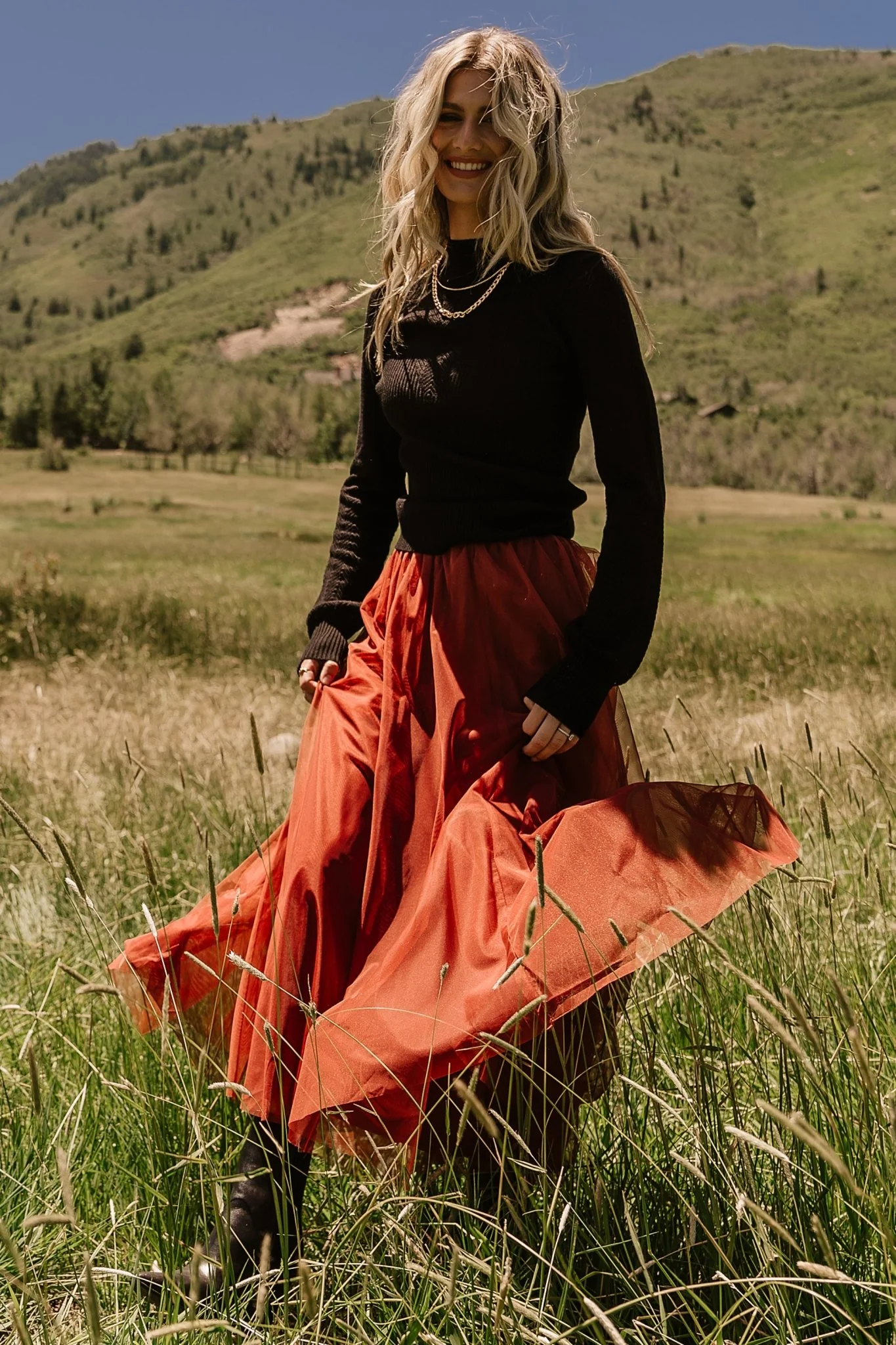 Mila Tulle Skirt | Cinnamon