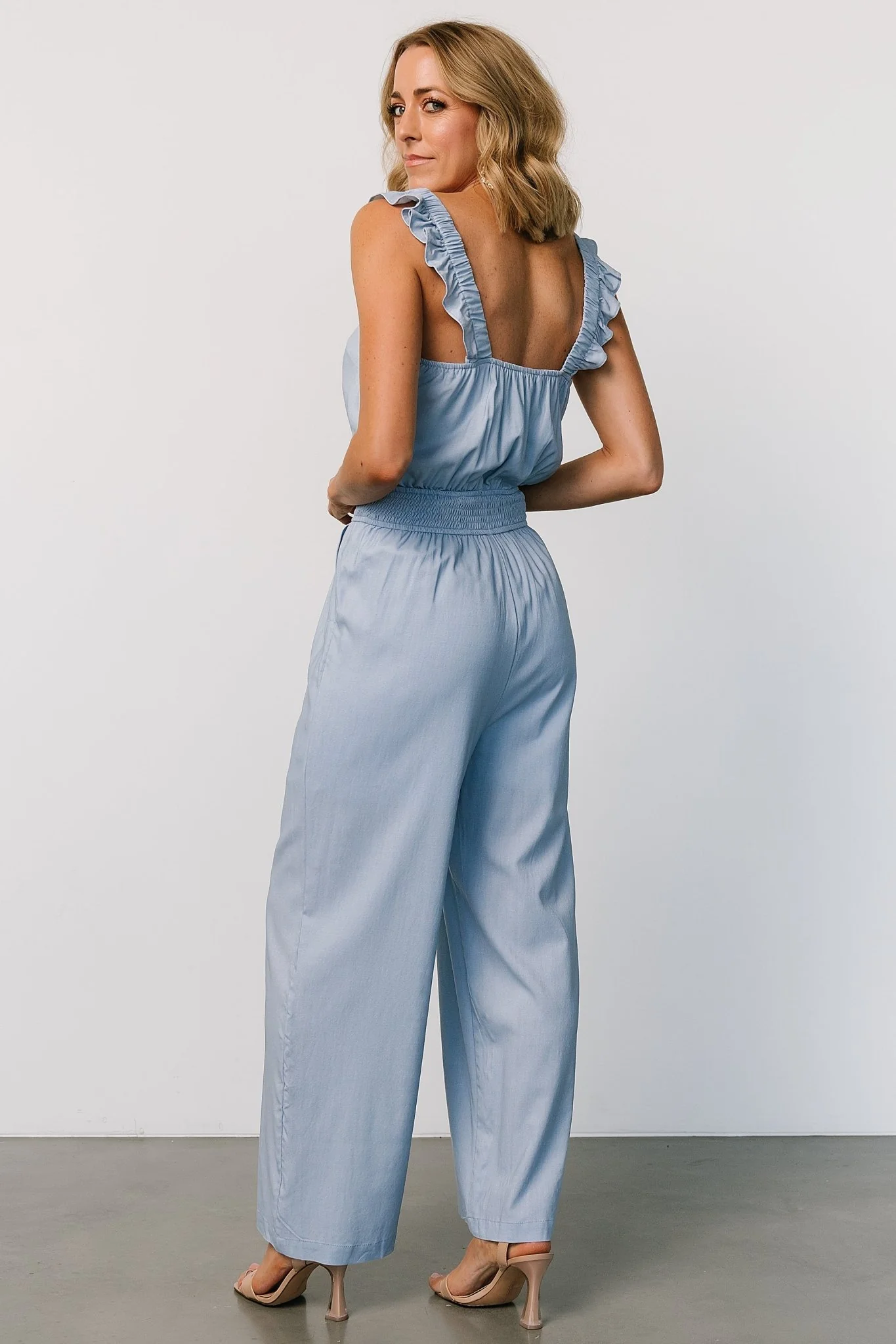 Robyn Jumpsuit | Denim Blue