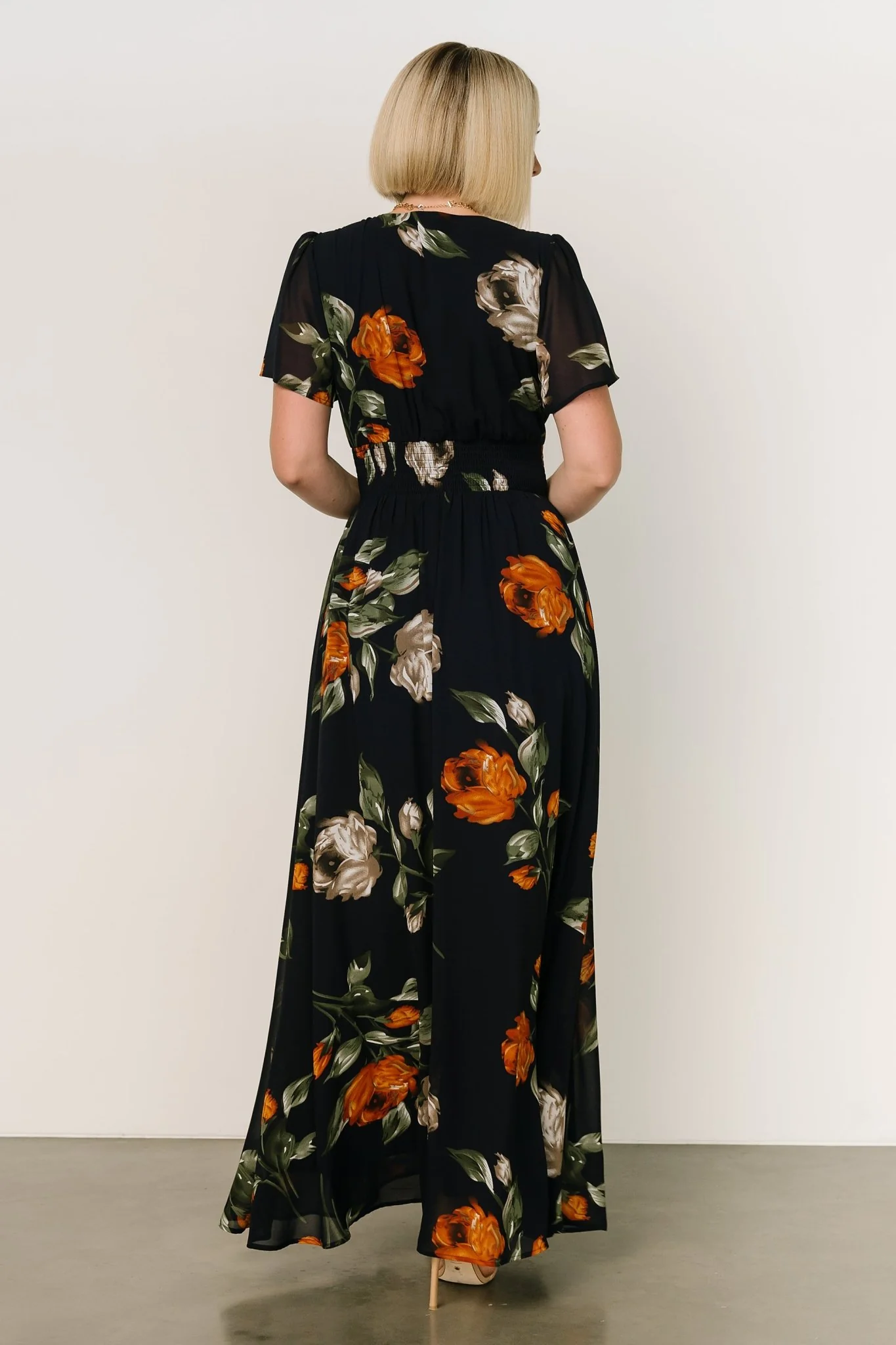 Birdie Maxi Dress | Midnight Navy Floral