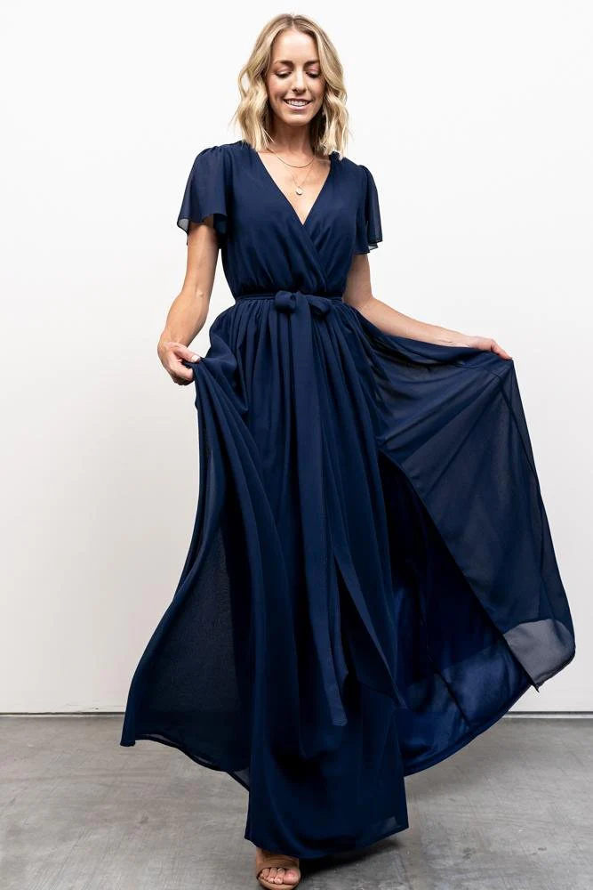 Kristina Maxi Dress | Navy