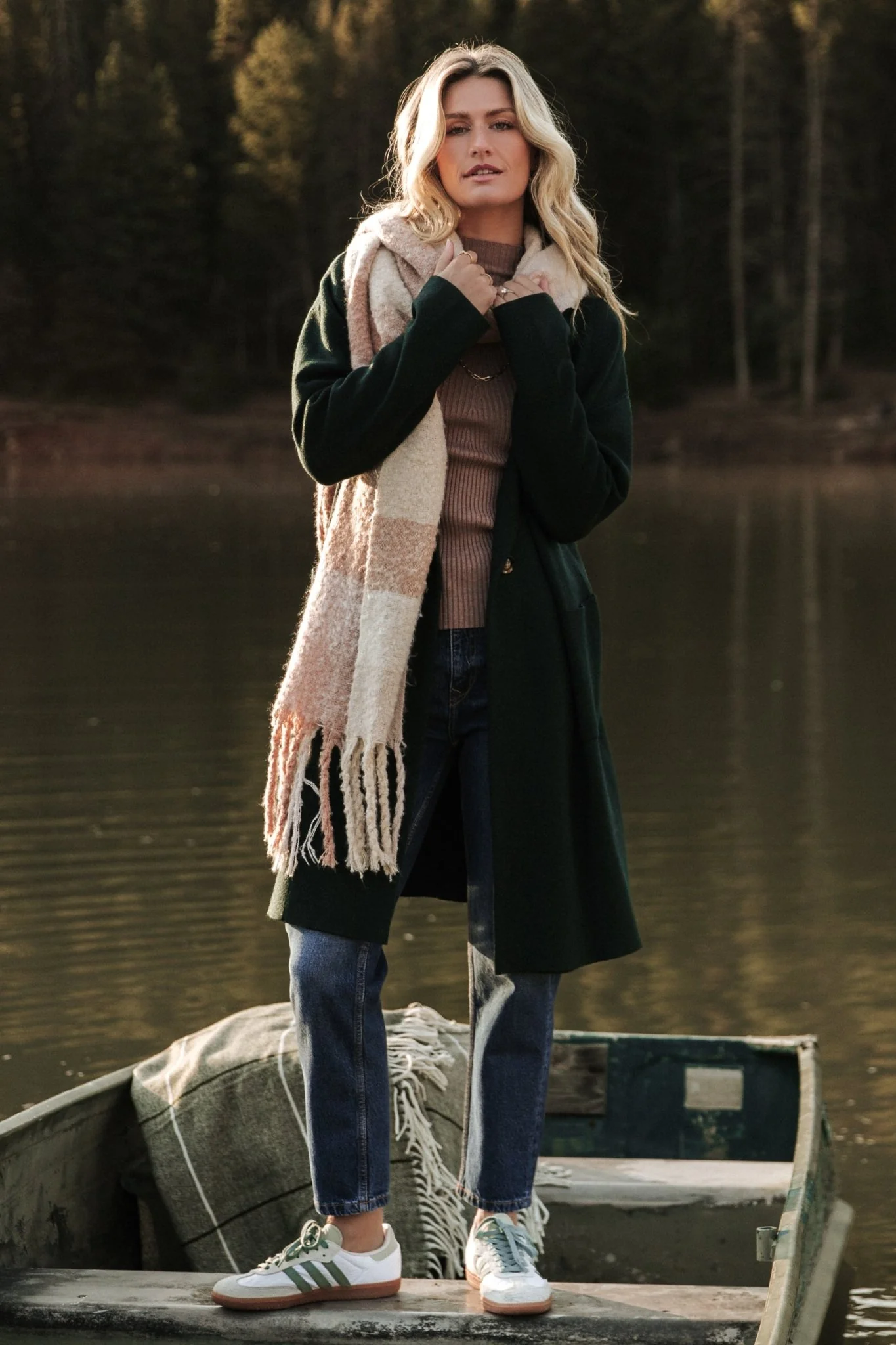 Roland Long Jacket | Dark Green