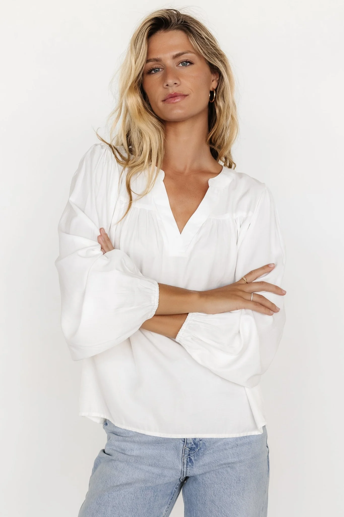 Alina Blouse | Off White