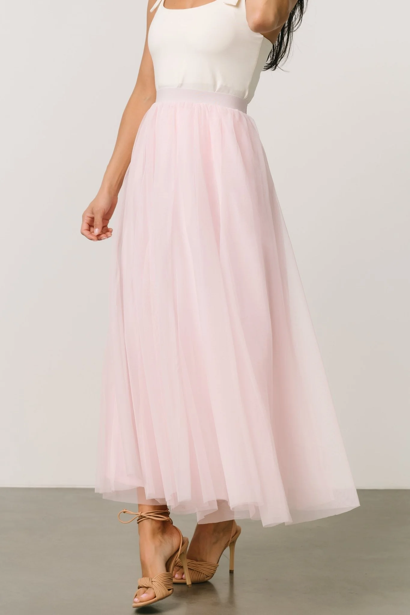 Mila Tulle Skirt | Rosy Pink
