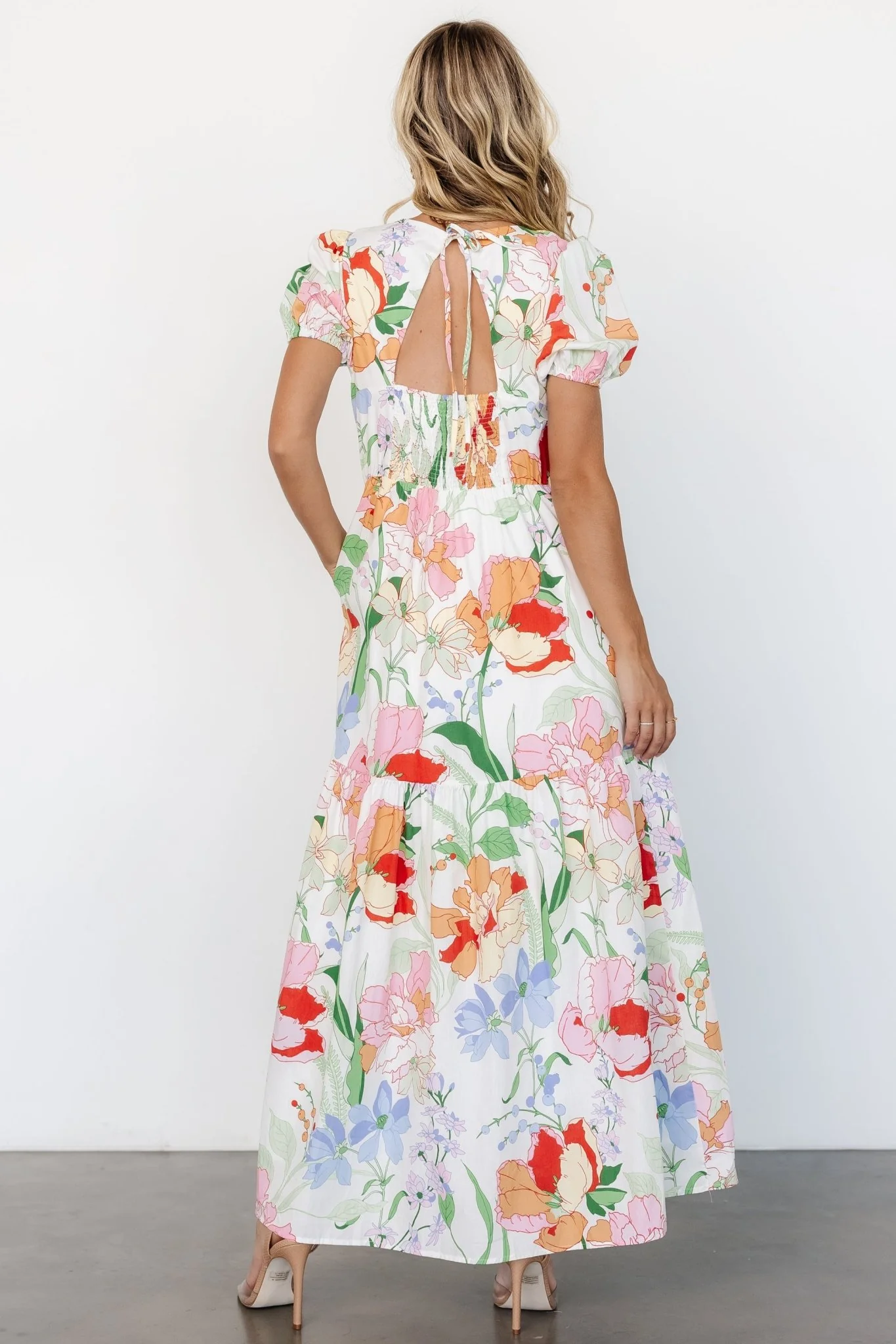 Risette Maxi Dress | Multi Floral