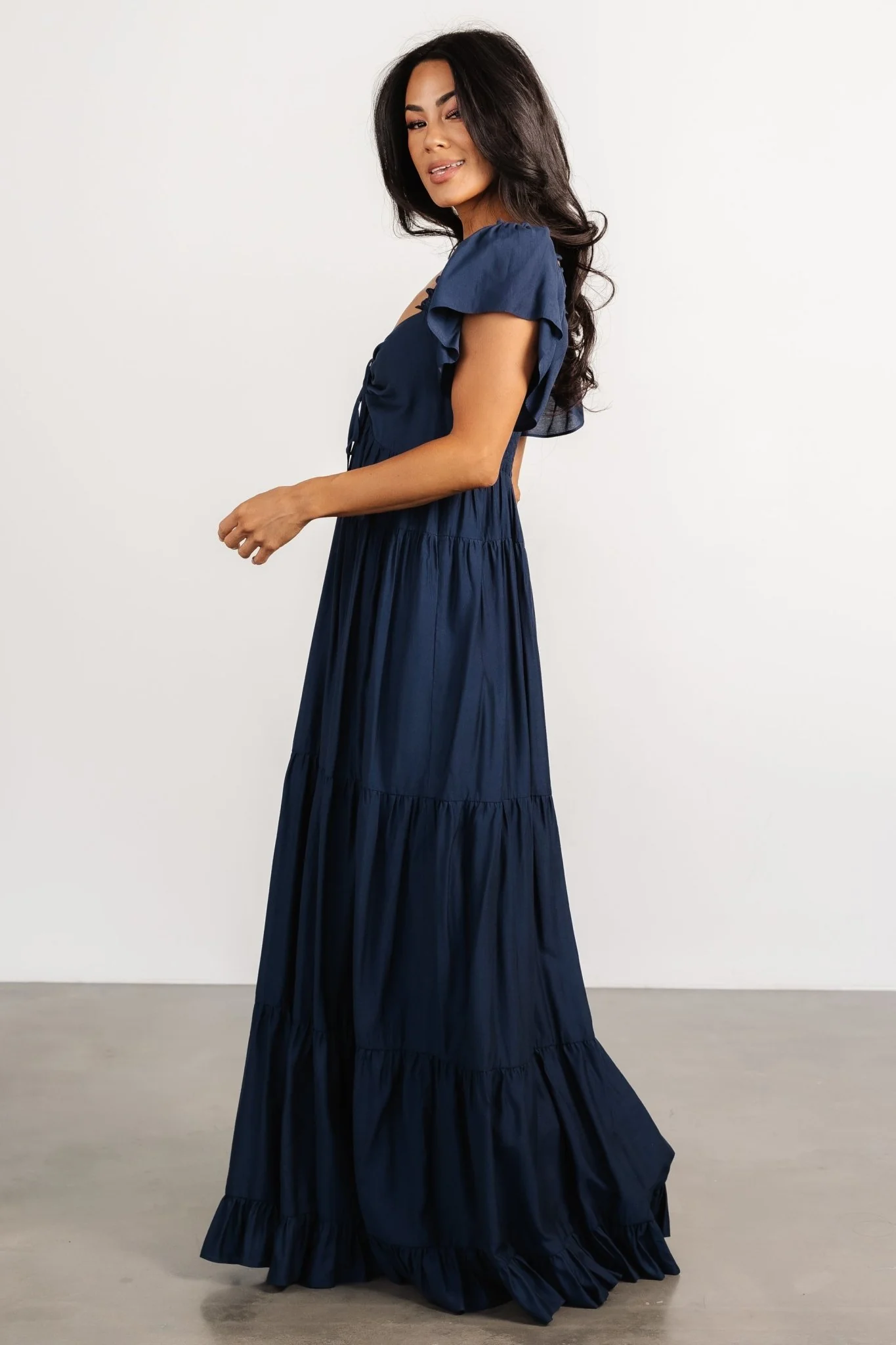 Agatha Maxi Dress | Dark Blue