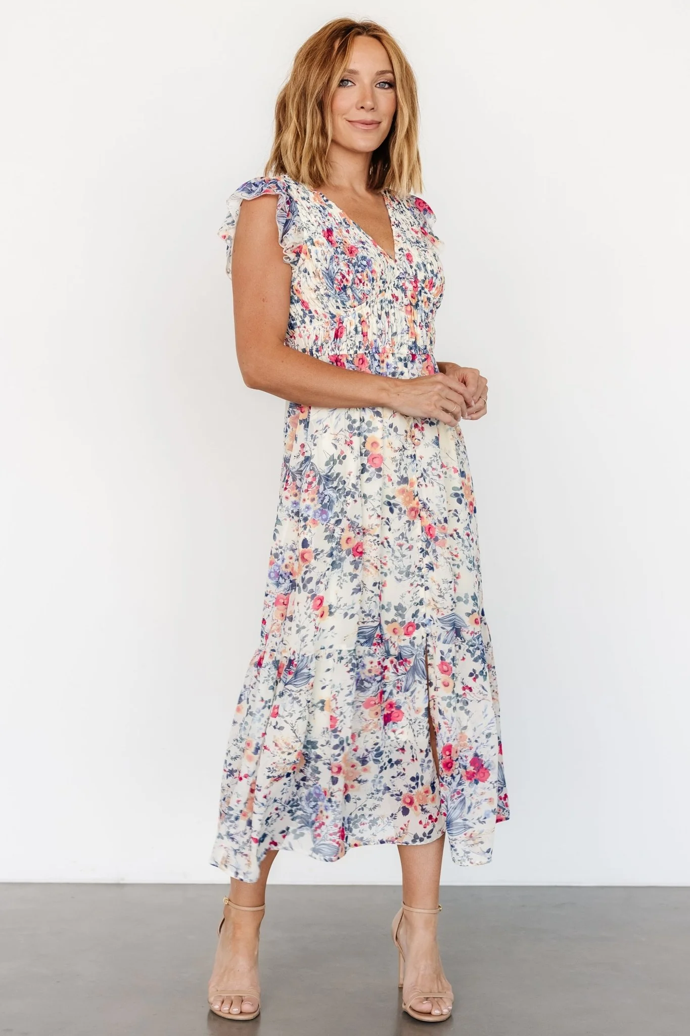 Florencia Dress | Sapphire Blue