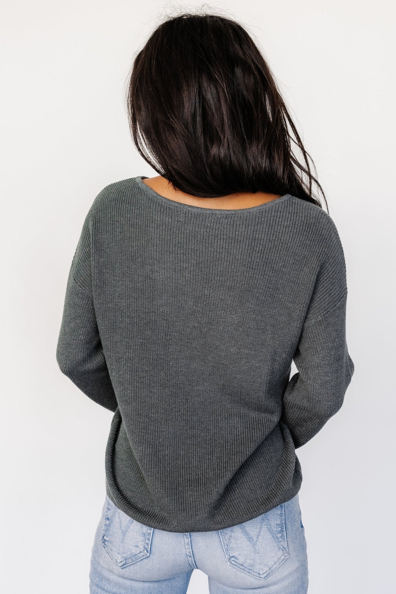 Reese Knit Sweater Top | Balsam