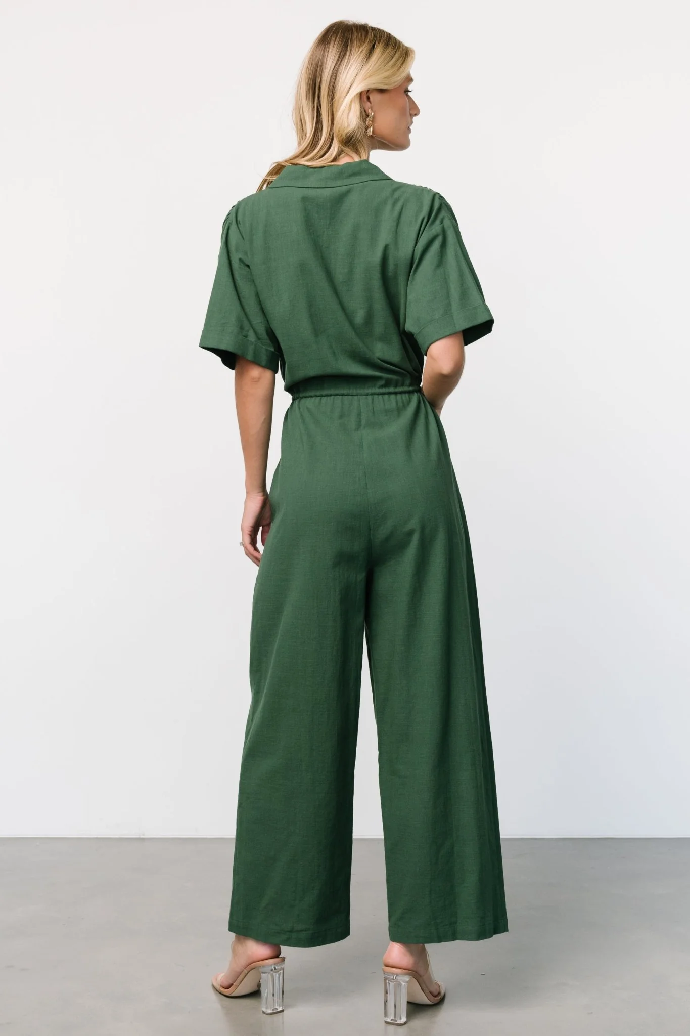 Hemming Jumpsuit | Green