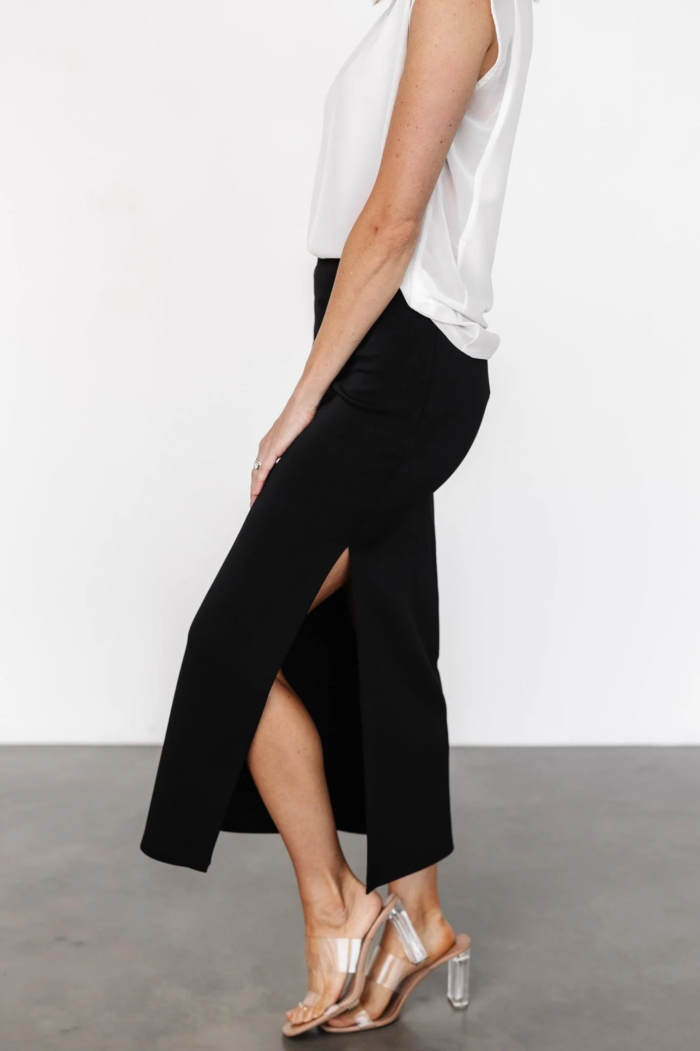 Pembroke Pencil Skirt | Black