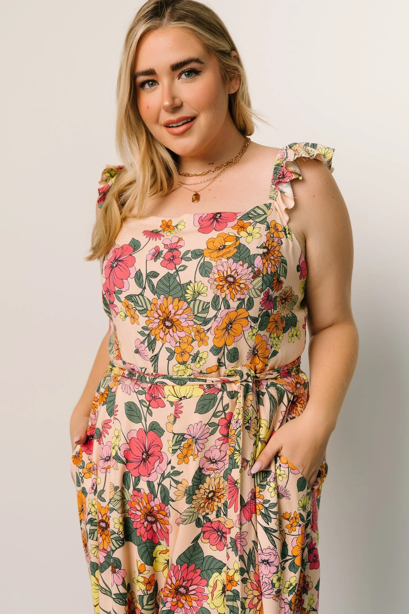 Gemma Jumpsuit | Multi Floral