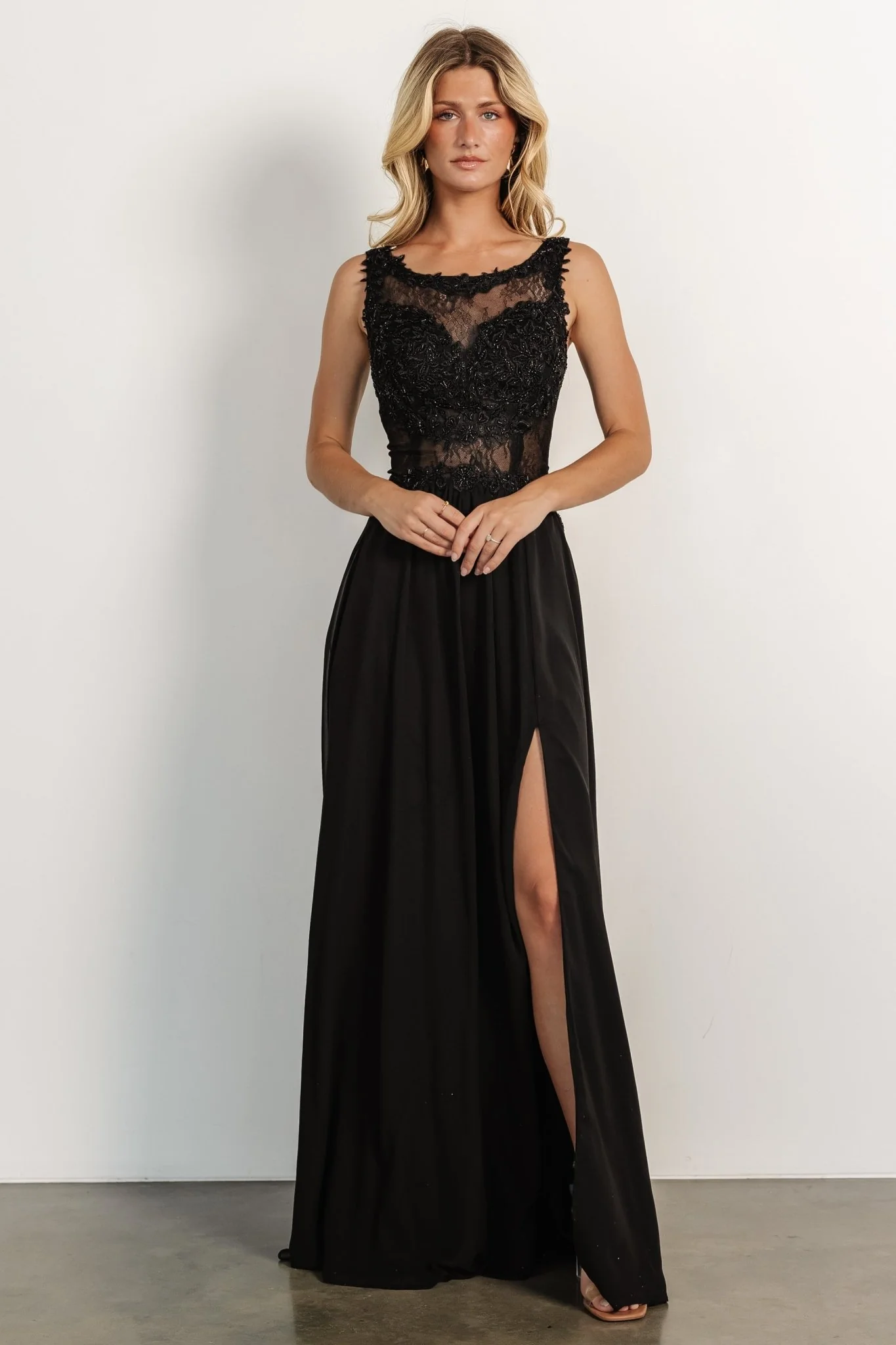 Konstantina Gown | Black