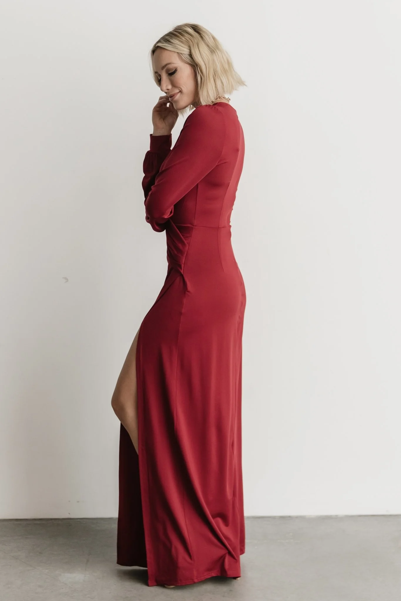 Keira Maxi Dress | Wine