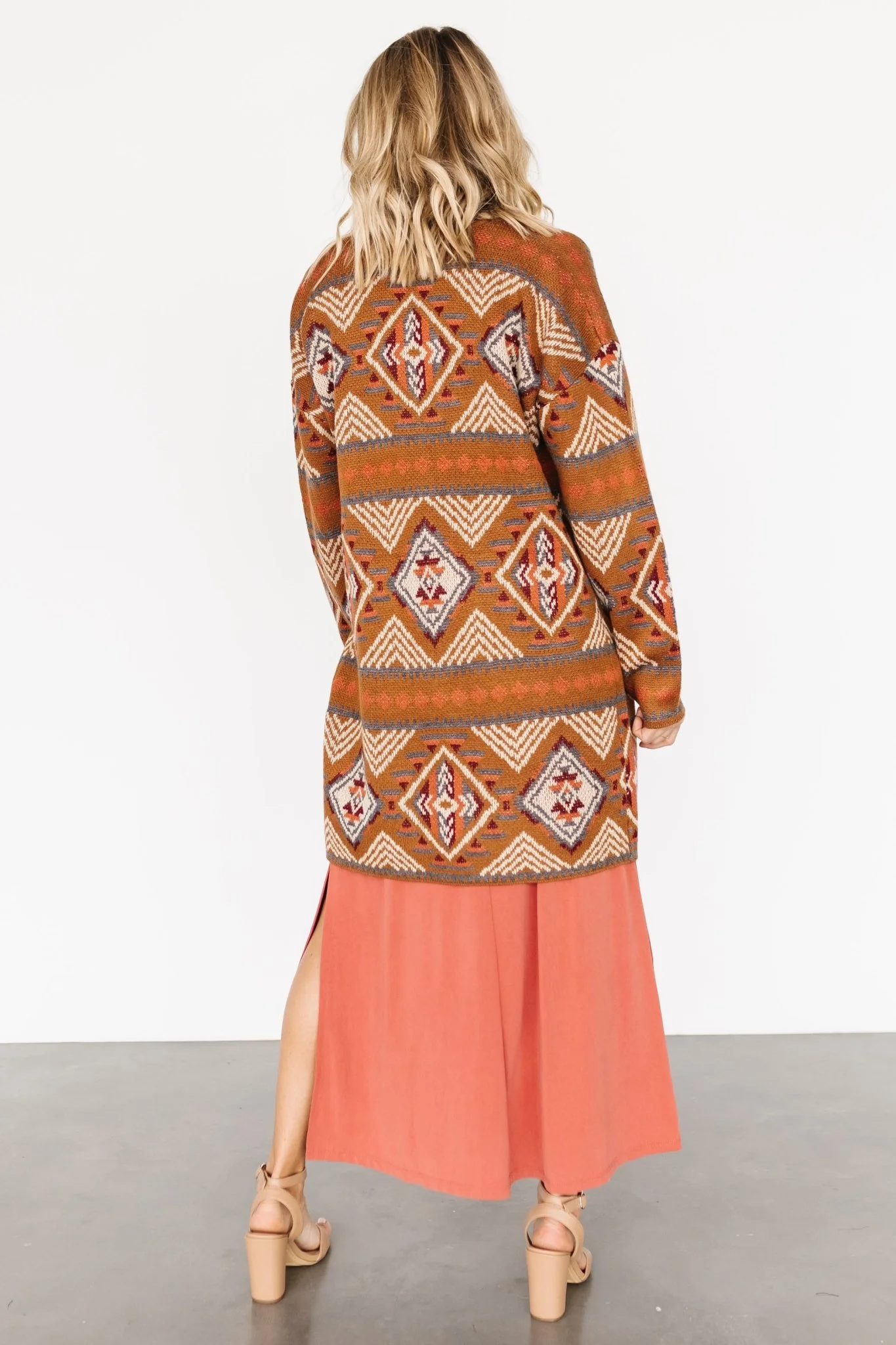 Billings Knit Cardigan | Spice Multi