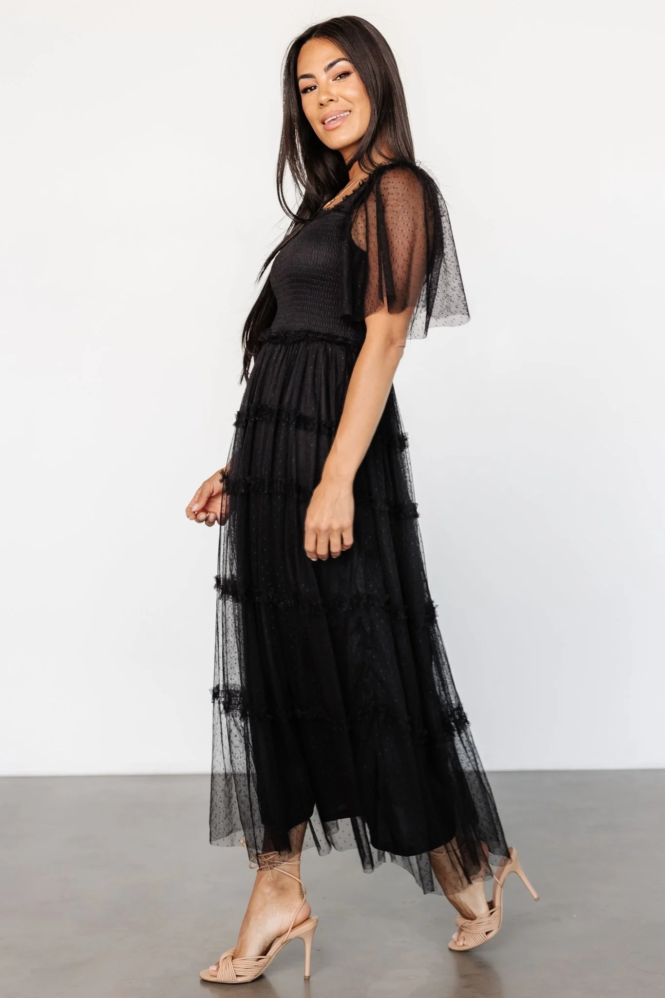 Bexley Tulle Dress | Black