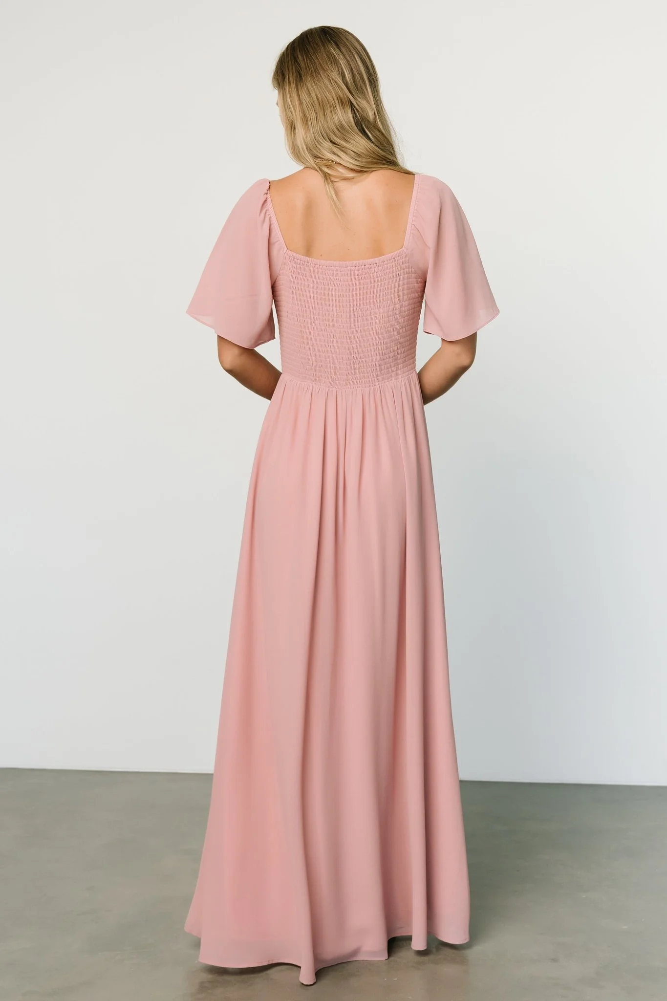 Sierra Sweetheart Maxi Dress | Blush