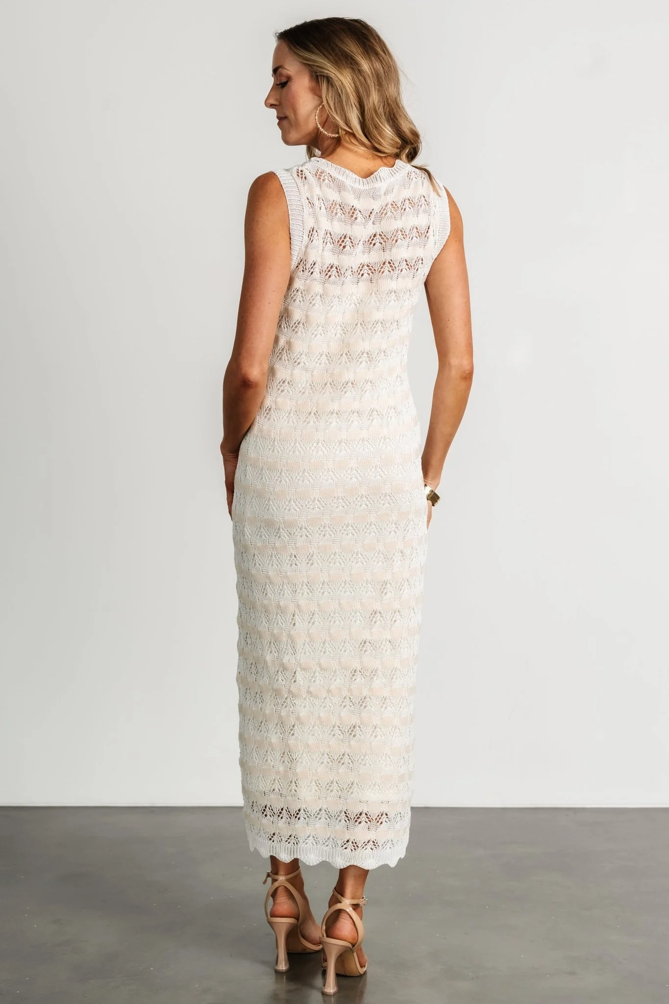 Magia Knit Dress | Ivory
