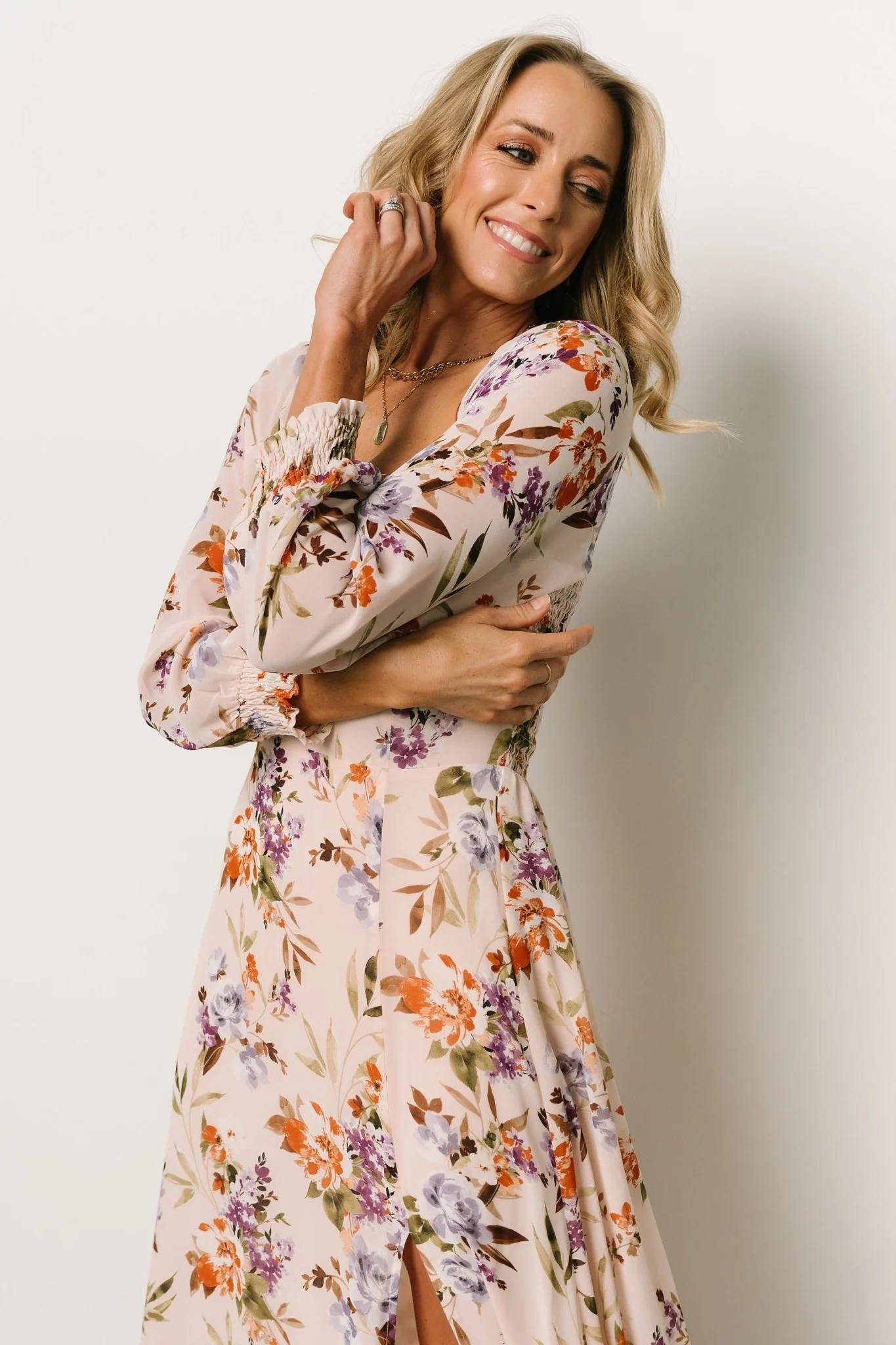 Giselle Maxi Dress | Blush Multi Floral