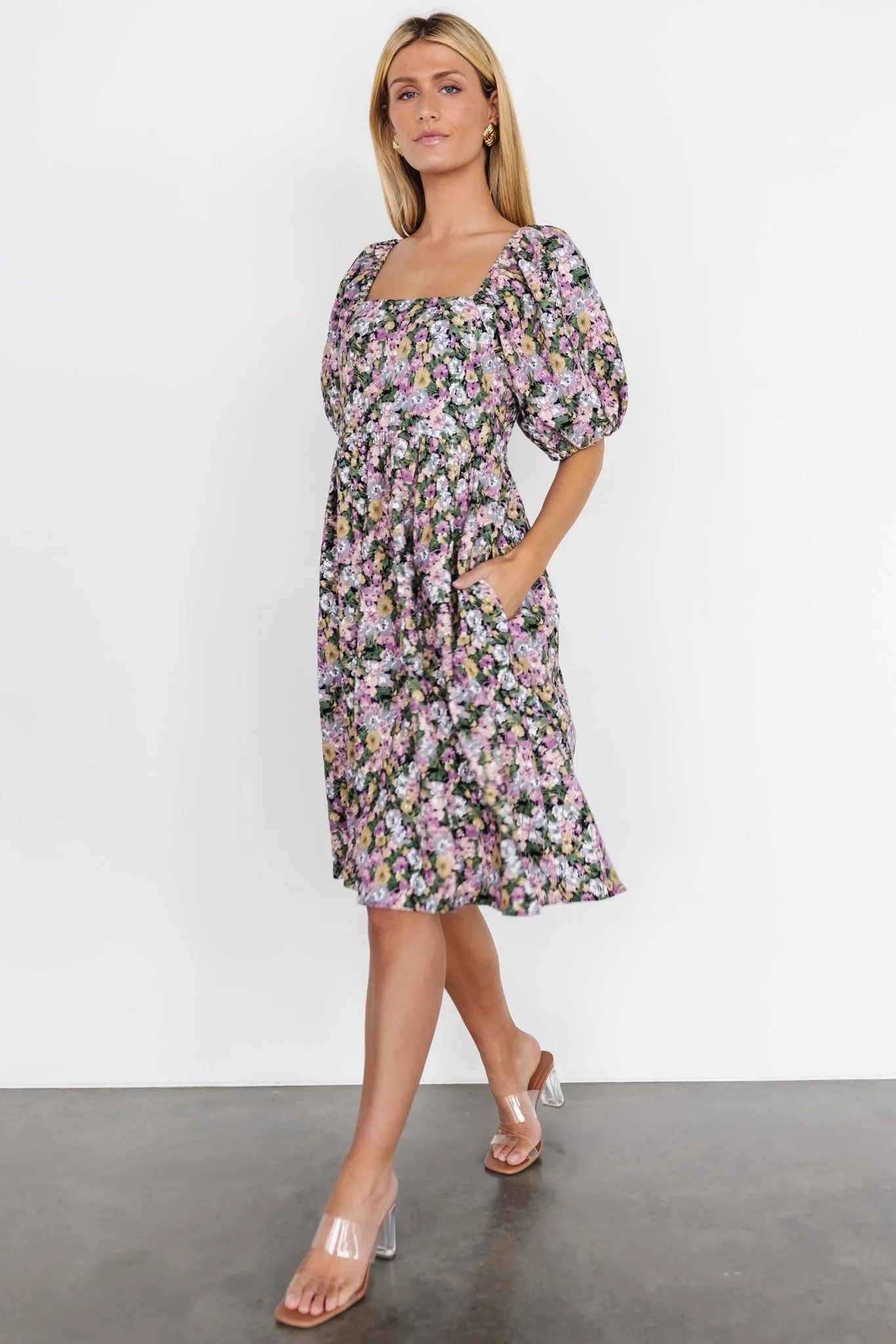 Joyce Corduroy Dress | Multi