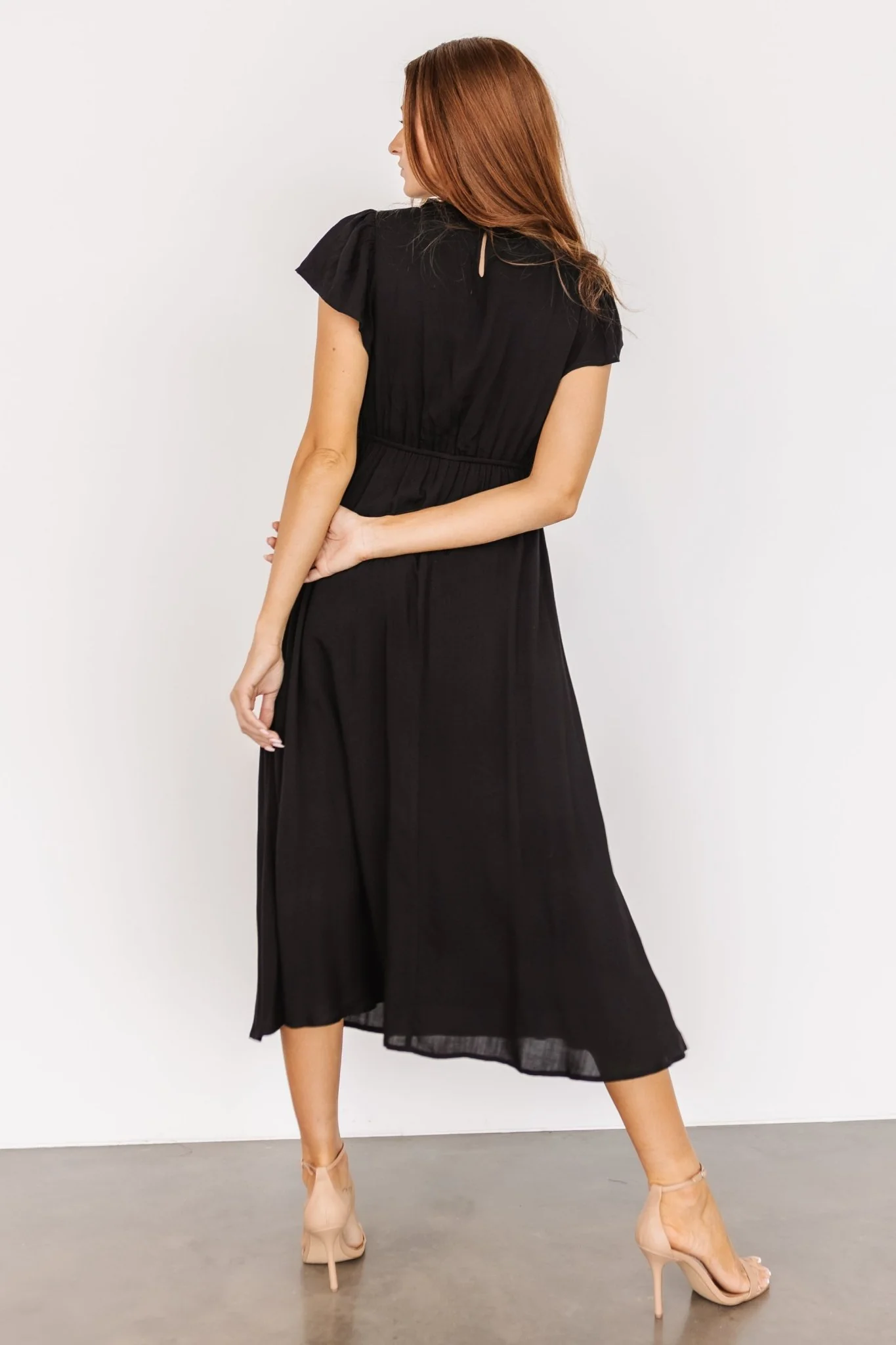Prestyn Midi Dress | Black
