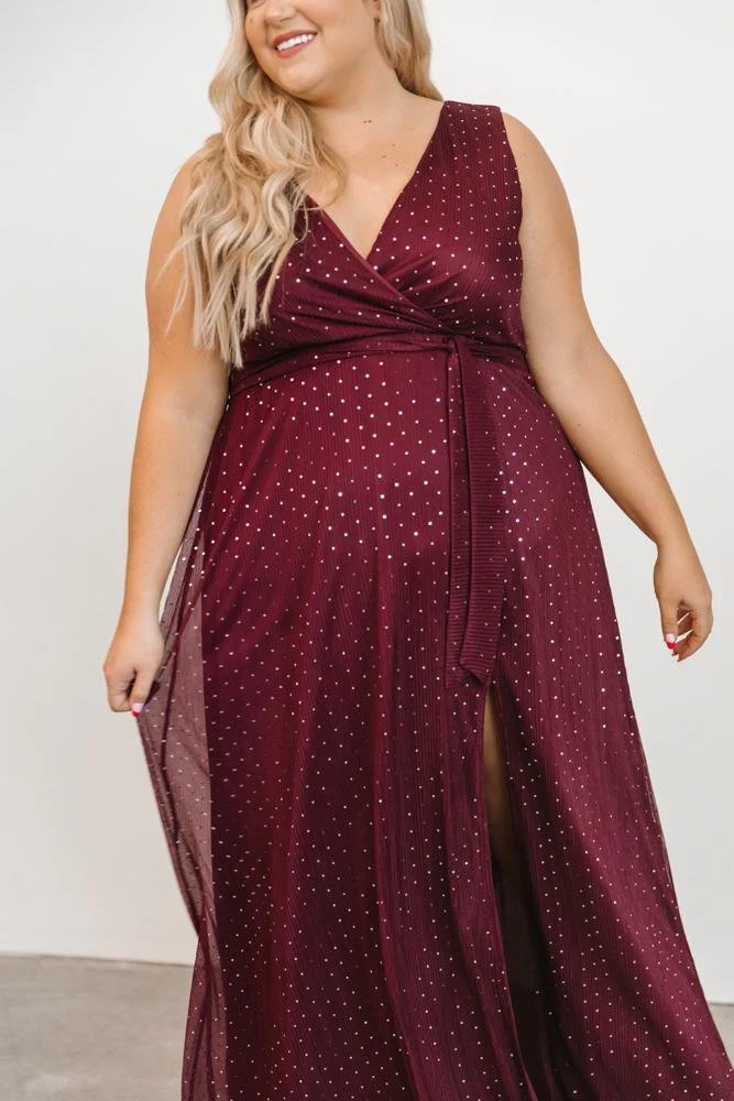 Helen Tank Sparkle Gown | Mulberry