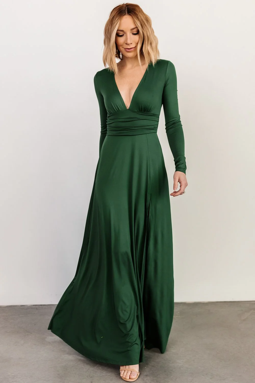 Arianna Maxi Dress | Hunter Green