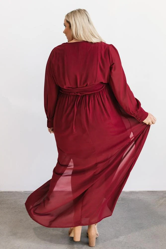 Celine Maxi Dress | Wine