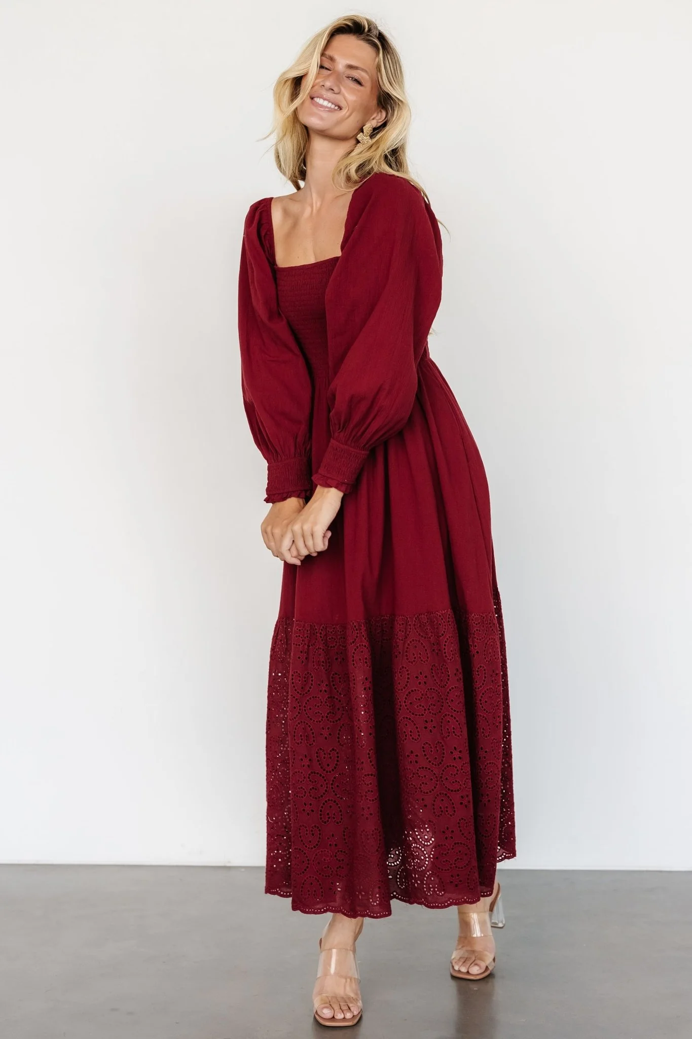 Marcella Maxi Dress | Wine
