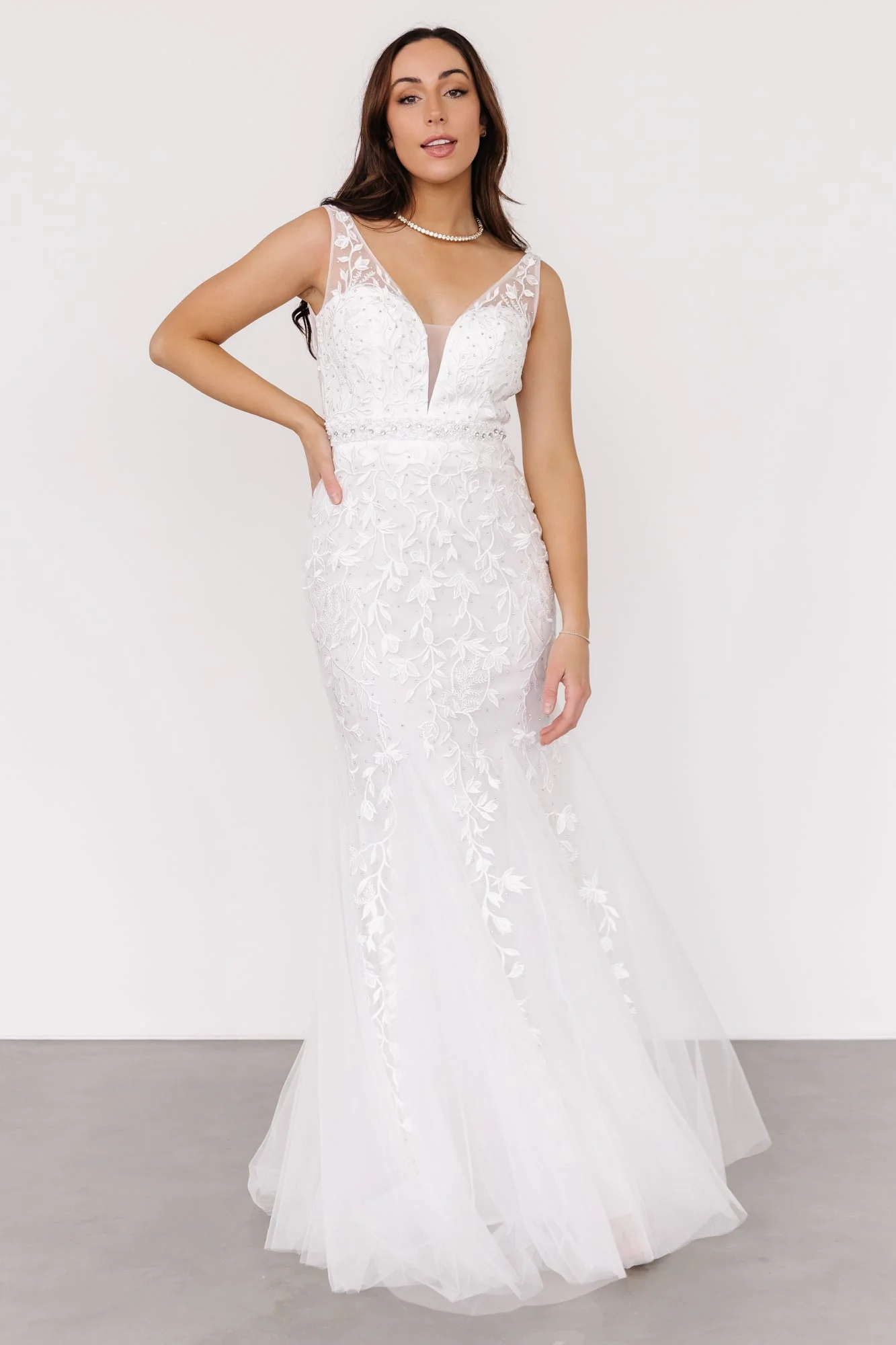 Fleurette Bridal Gown | White