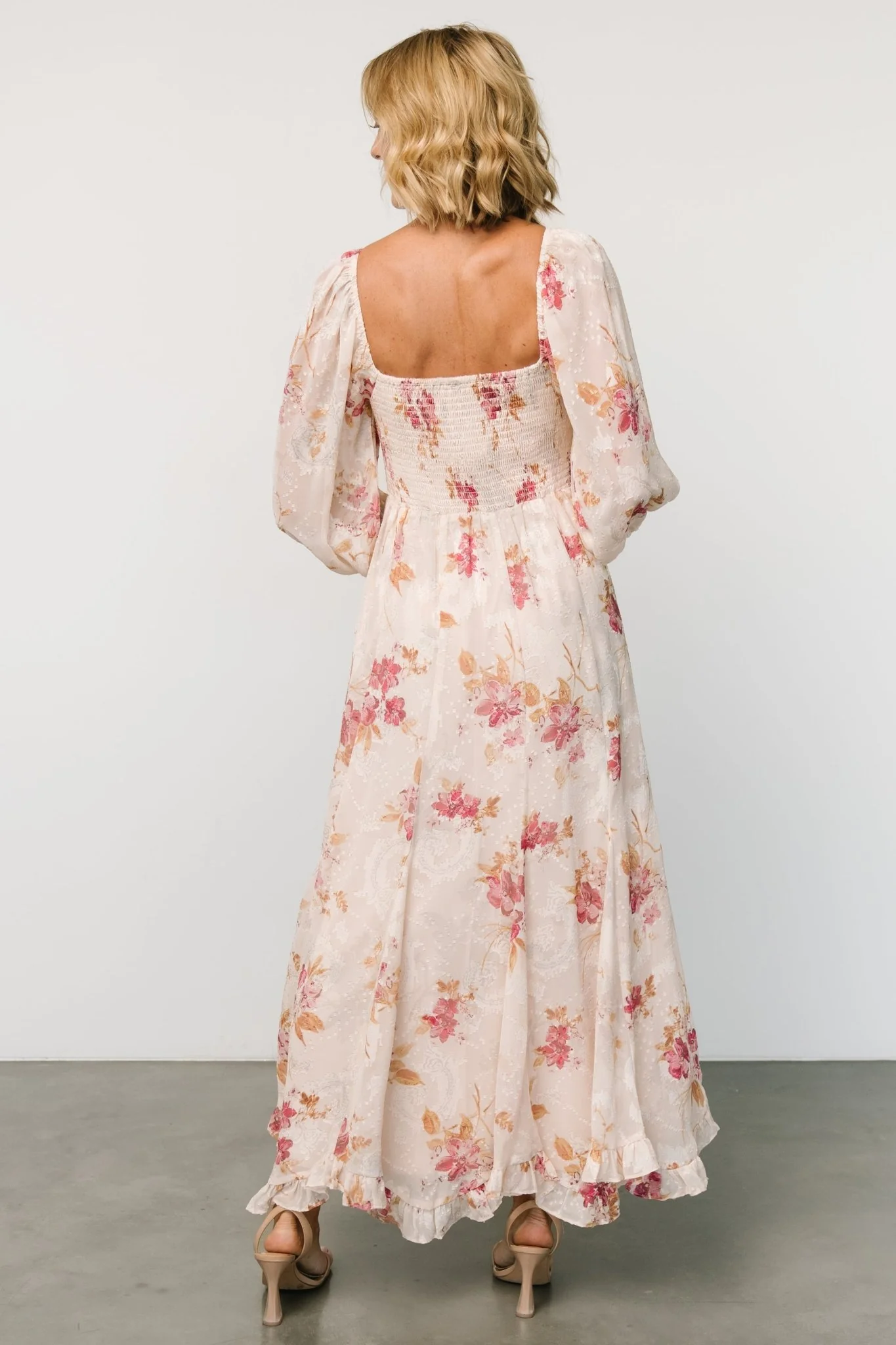 Estefania Maxi Dress | Blush + Pink Floral