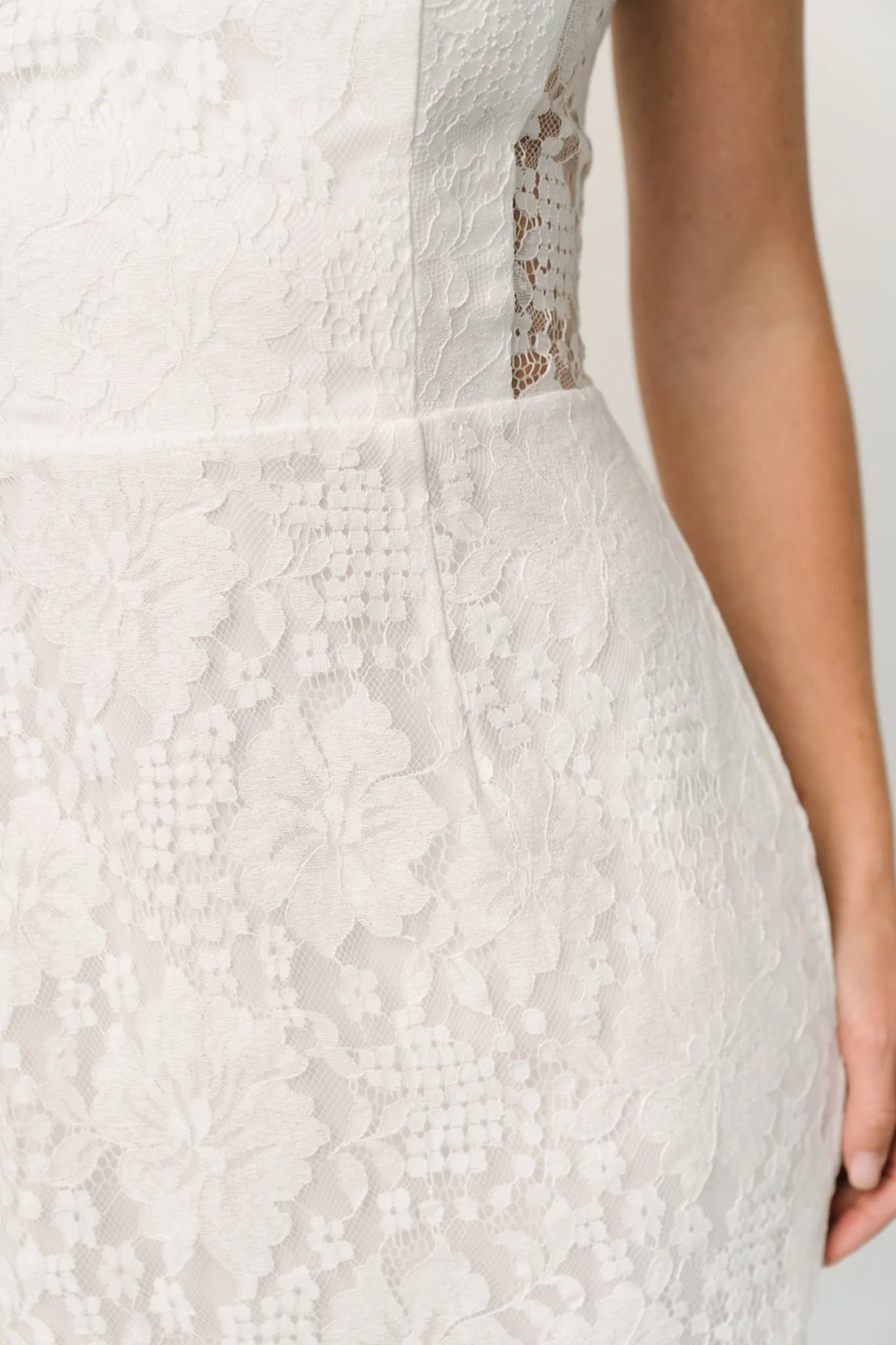 Kimber Lace Dress | Off White