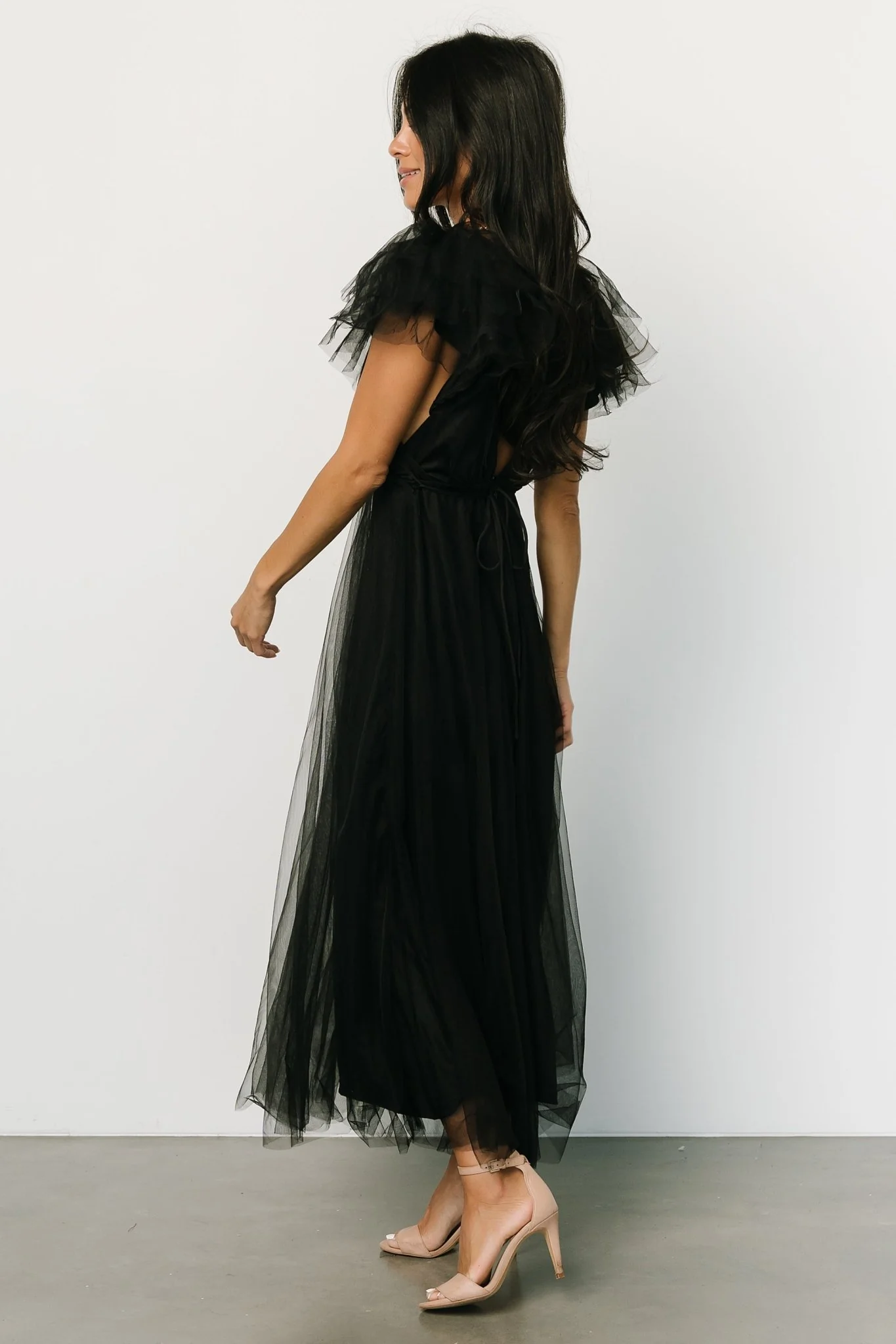 Annabella Tulle Dress | Black