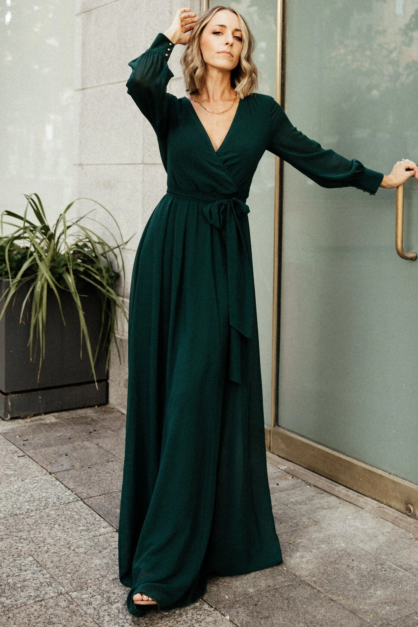 Lydia Maxi Dress | Hunter Green