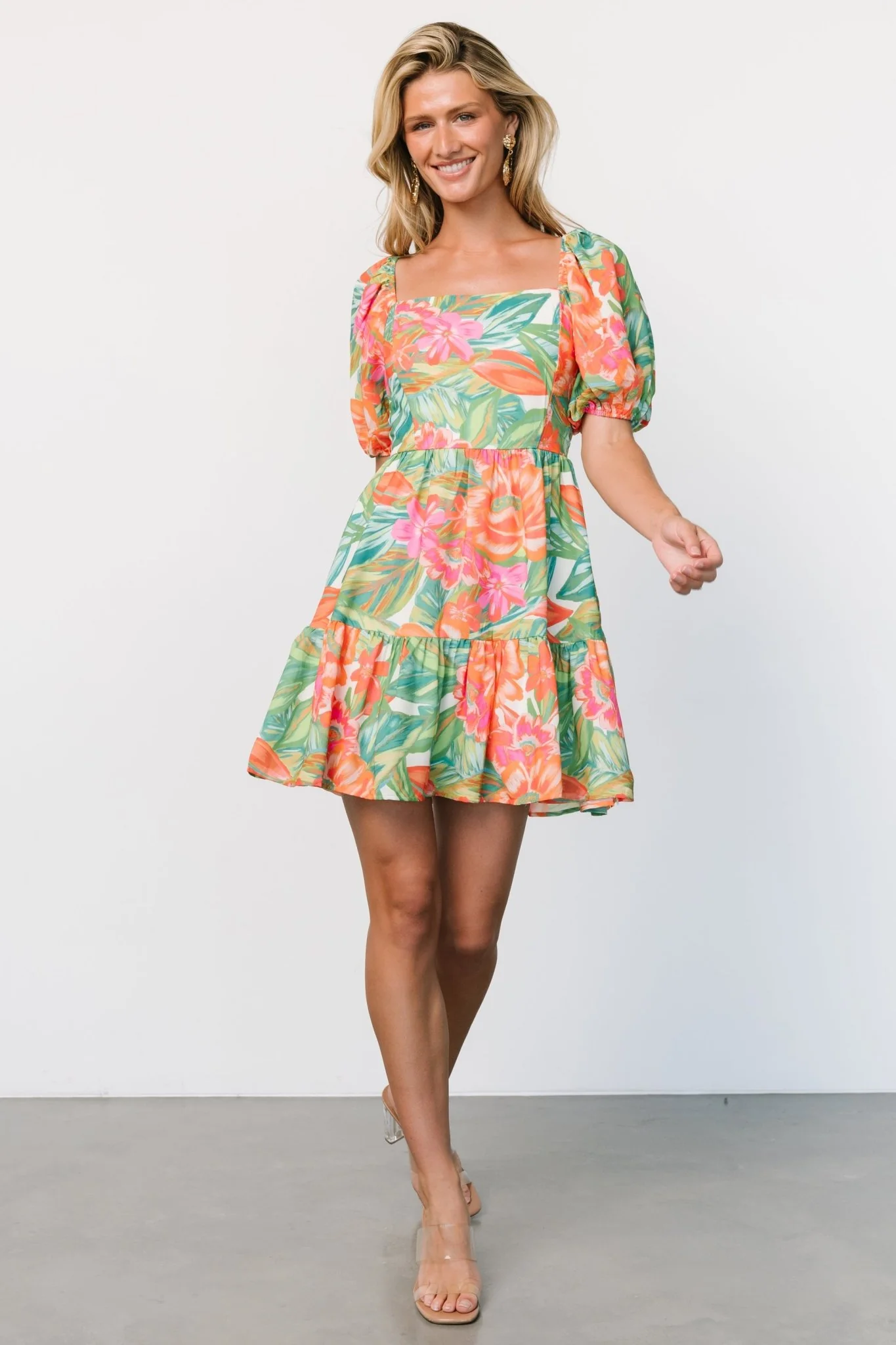 Fiji Mini Dress | Multi Print