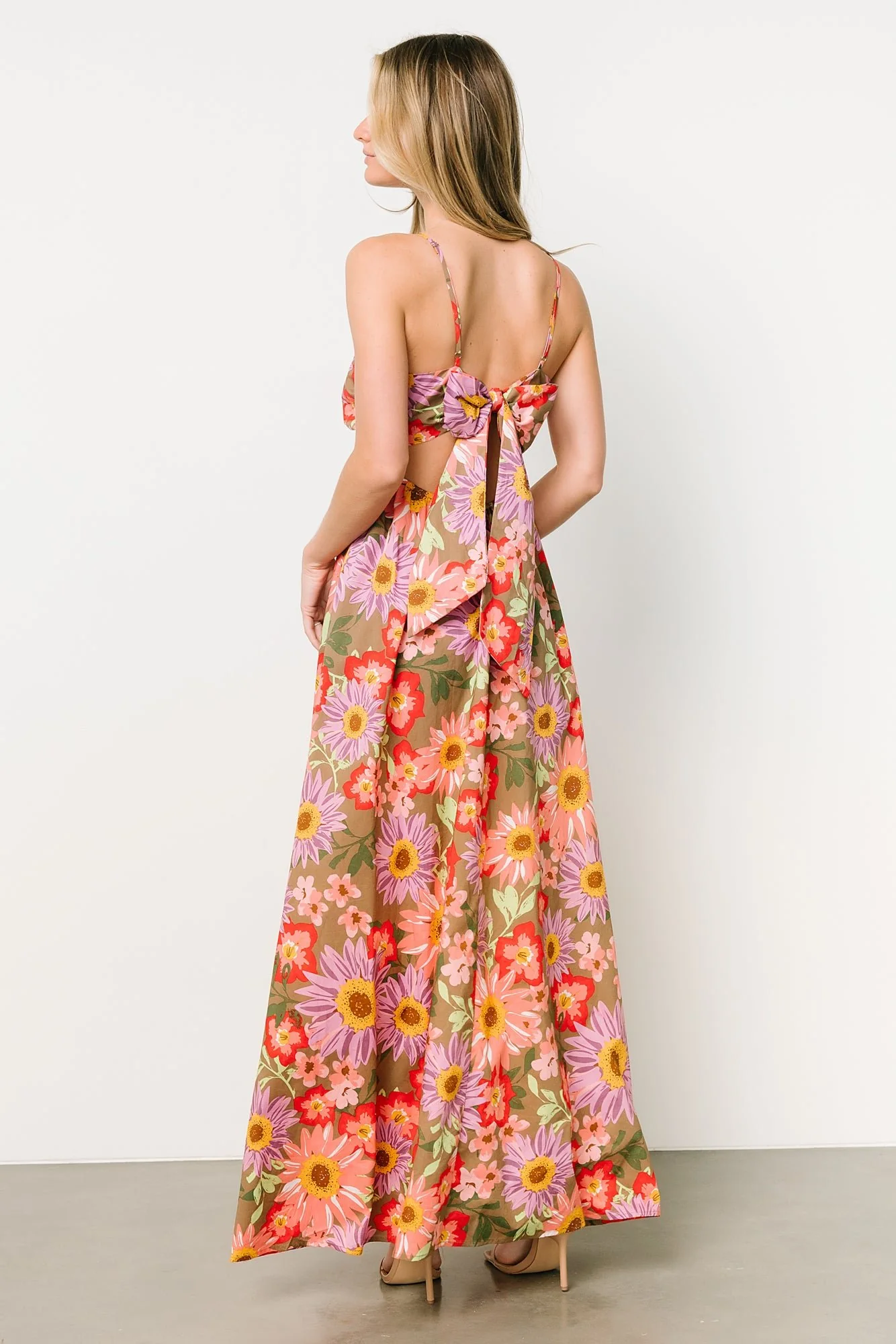 Rosalee Maxi Dress | Flower Multi