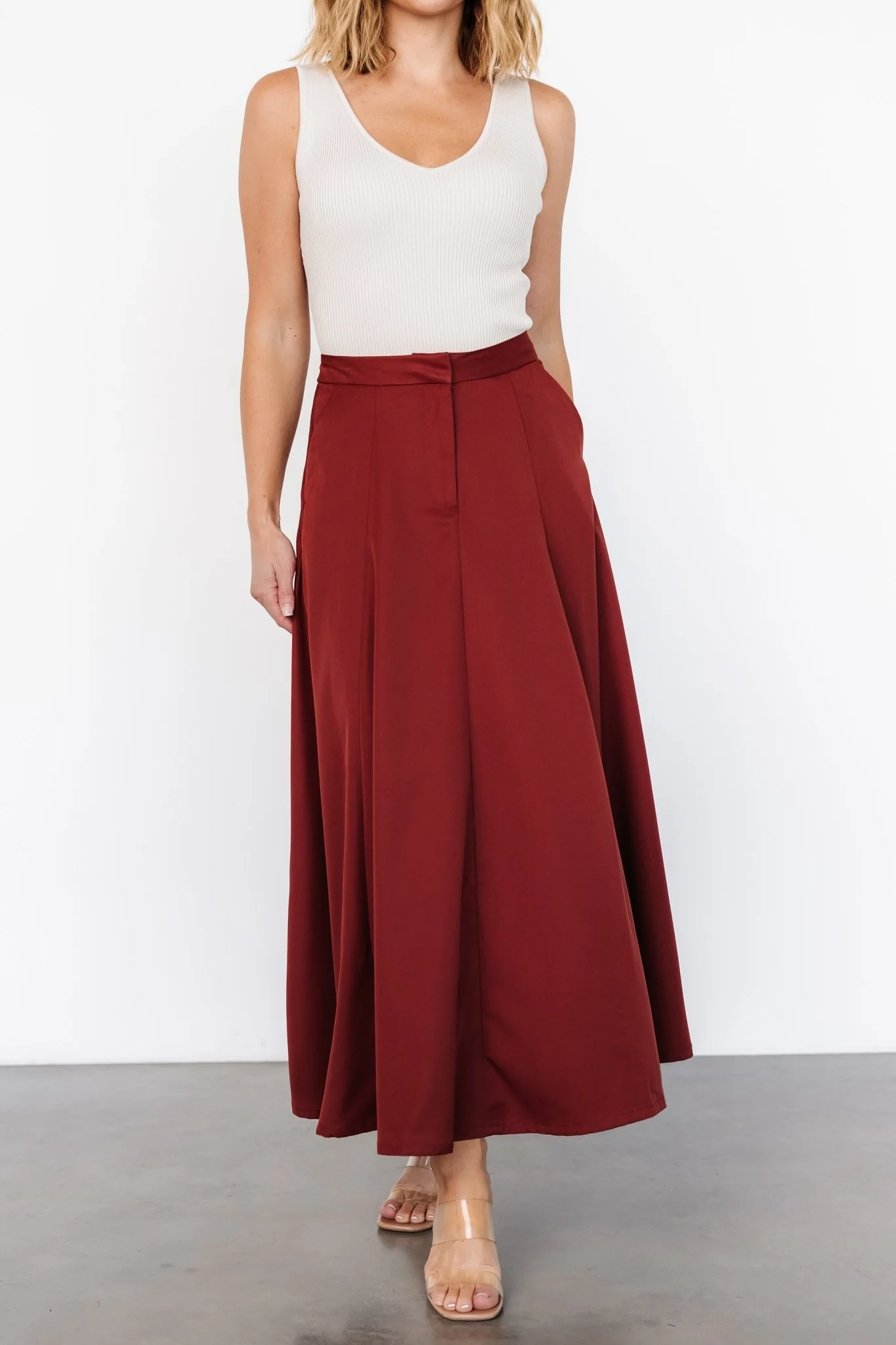Shaylyn Maxi Skirt | Cinnamon