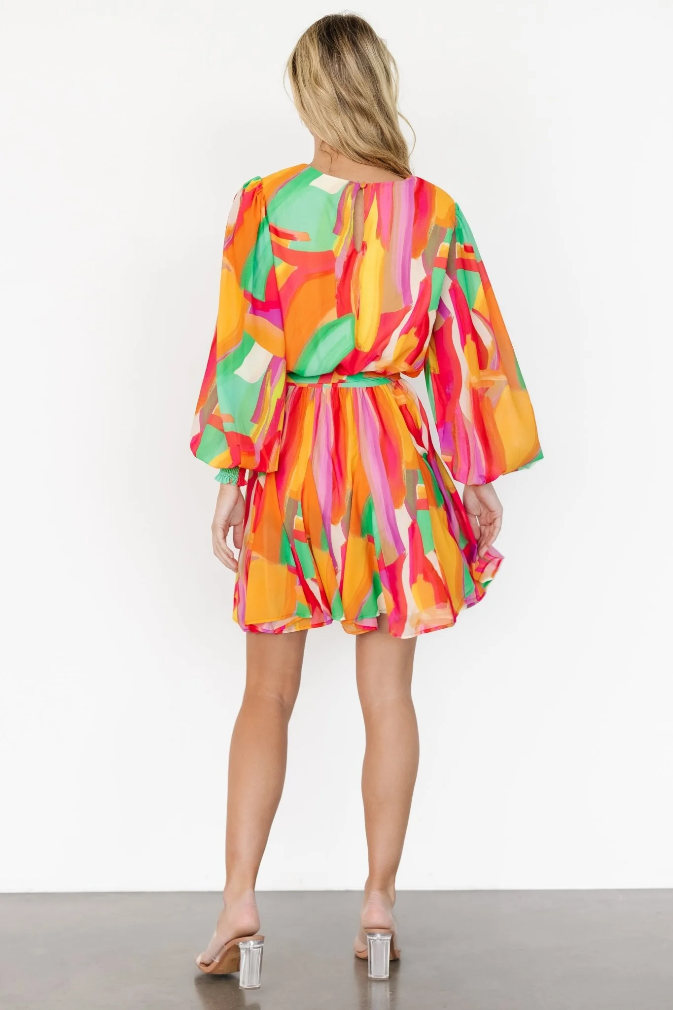 Tavana Short Dress | Multi Print