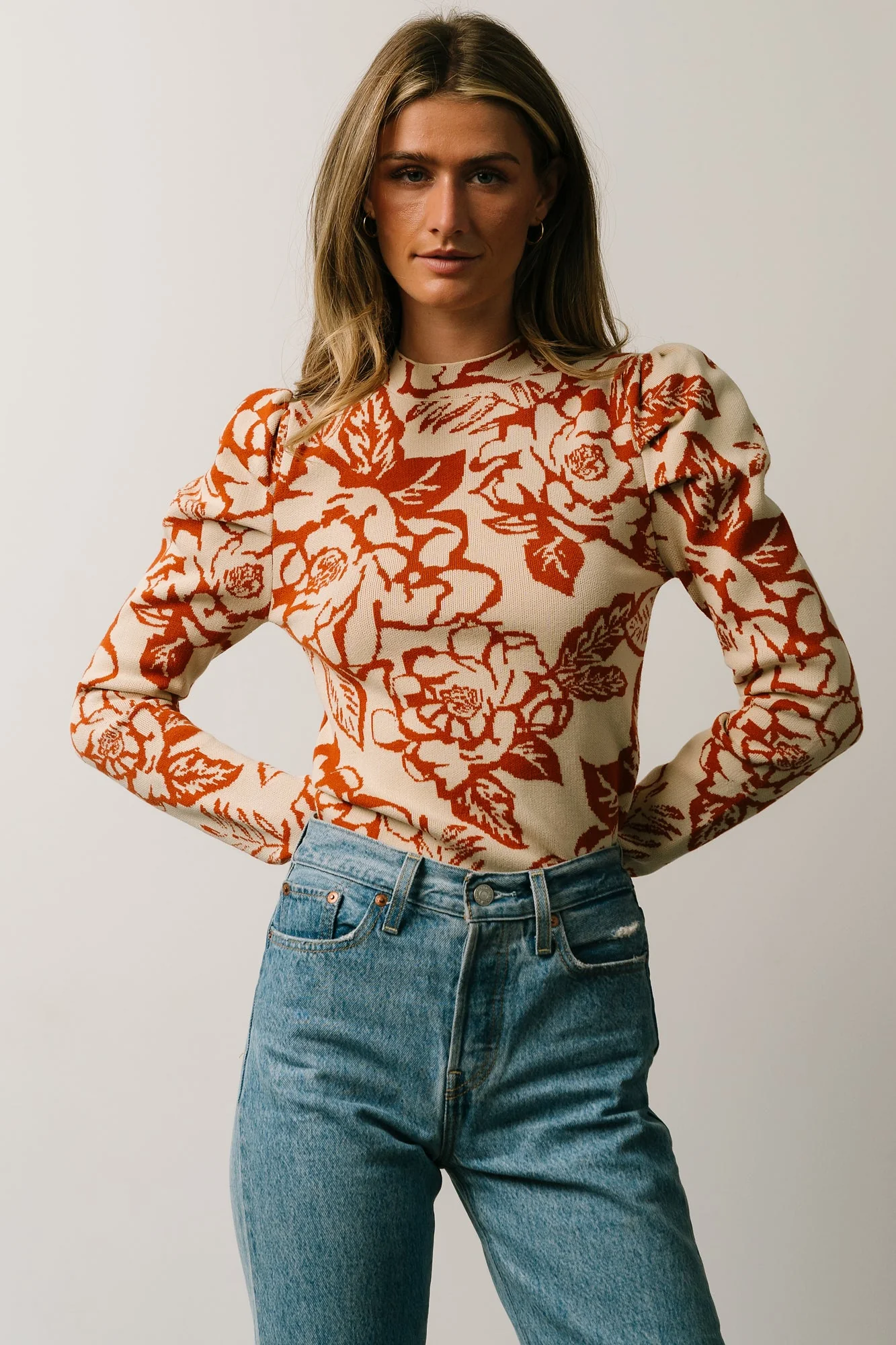 Sebastian Sweater | Rust Multi