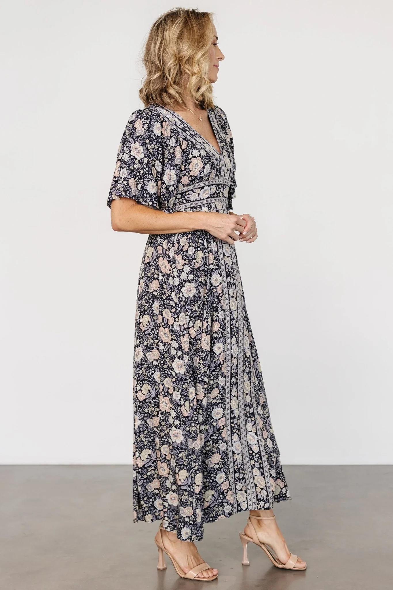 Elissa Maxi Dress | Midnight Floral