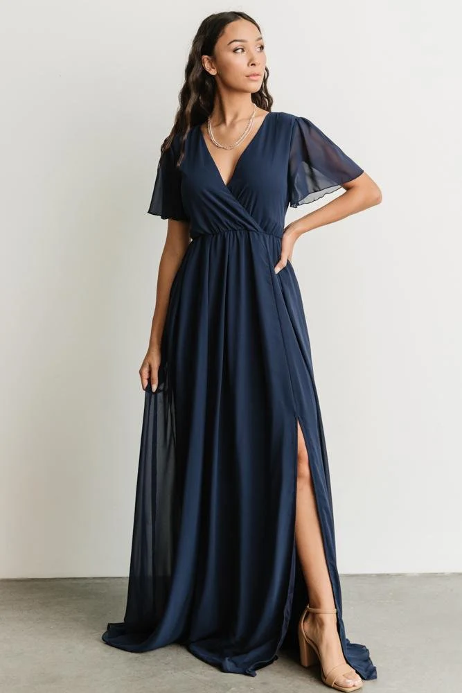 Vaughnie Maxi Dress | Navy