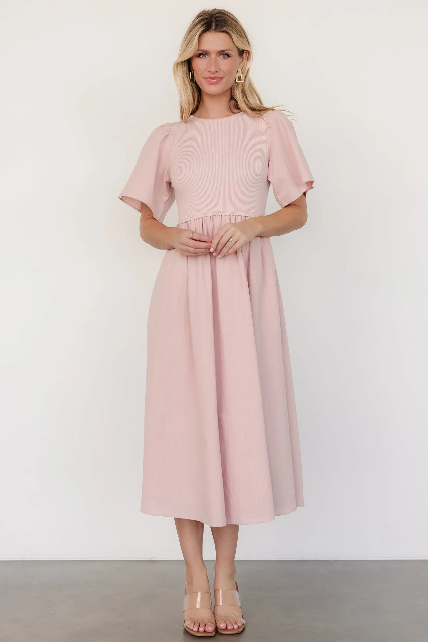 Cici Sweater Dress | Dusty Rose