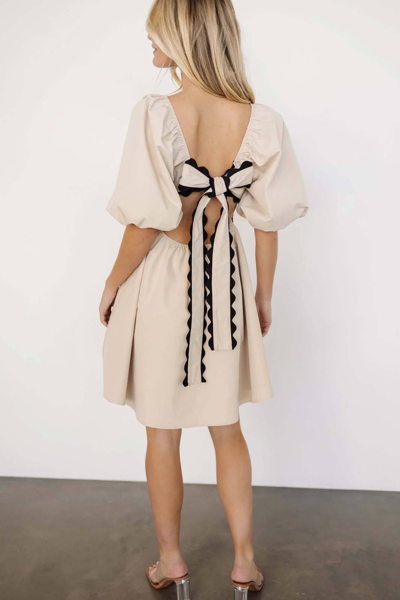 Cecelia Short Dress | Sand