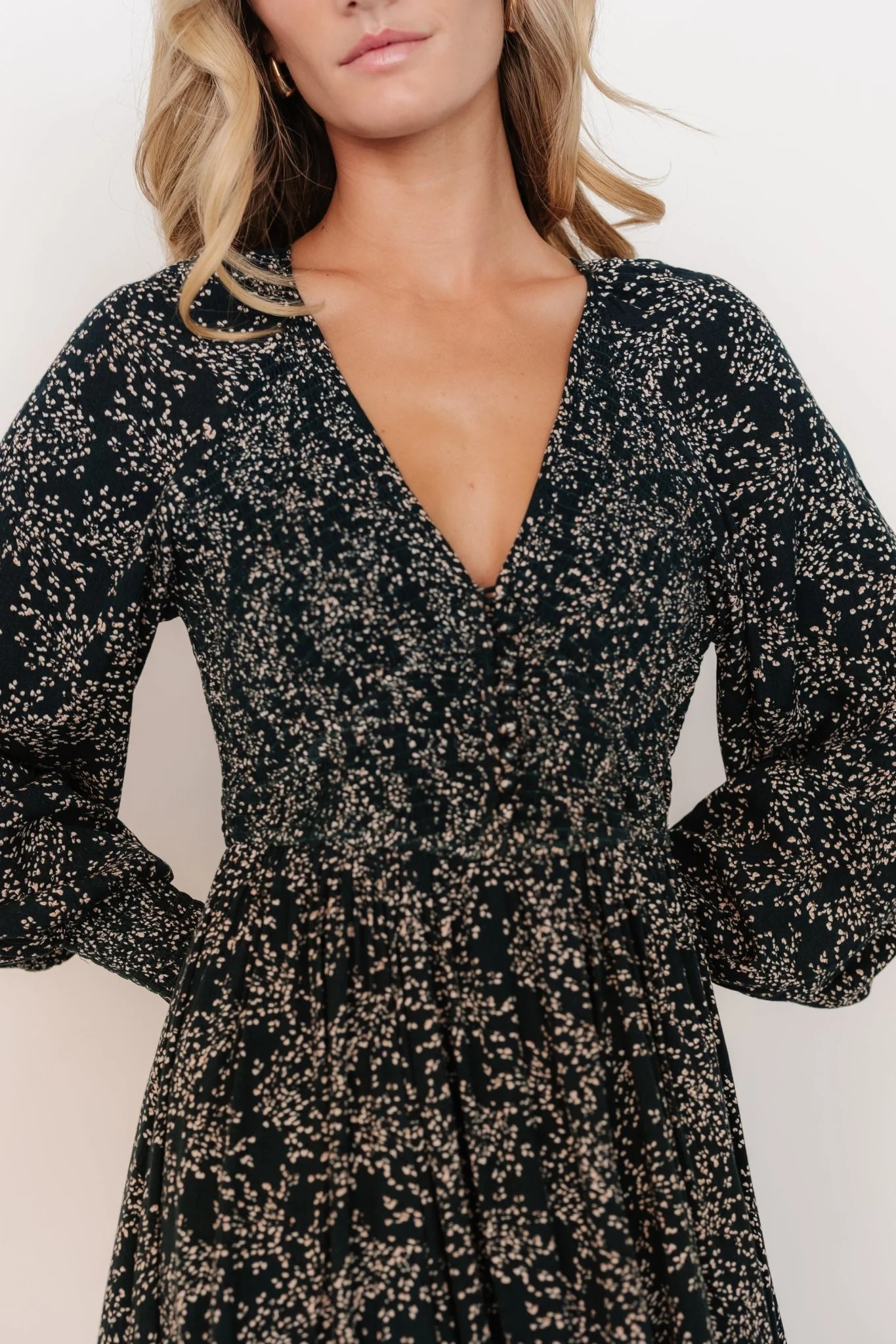 Anya Maxi Dress | Hunter Green Print