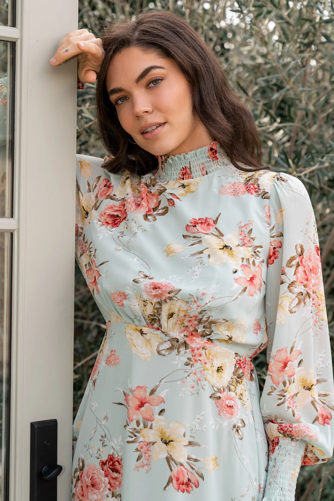 Luciana Maxi Dress | Sage Multi