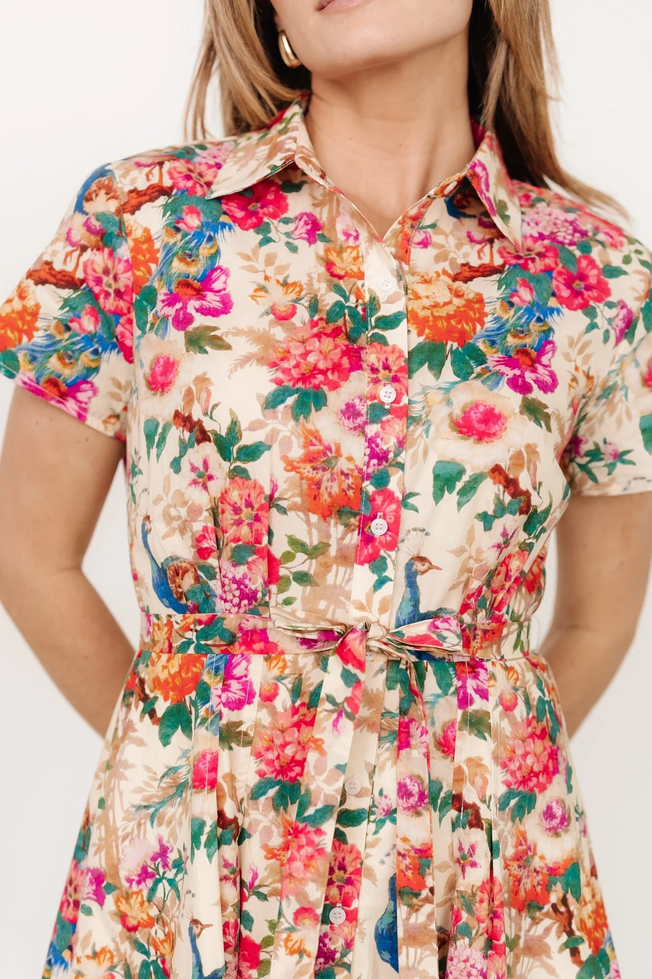 Melia Midi Dress | Multi Print