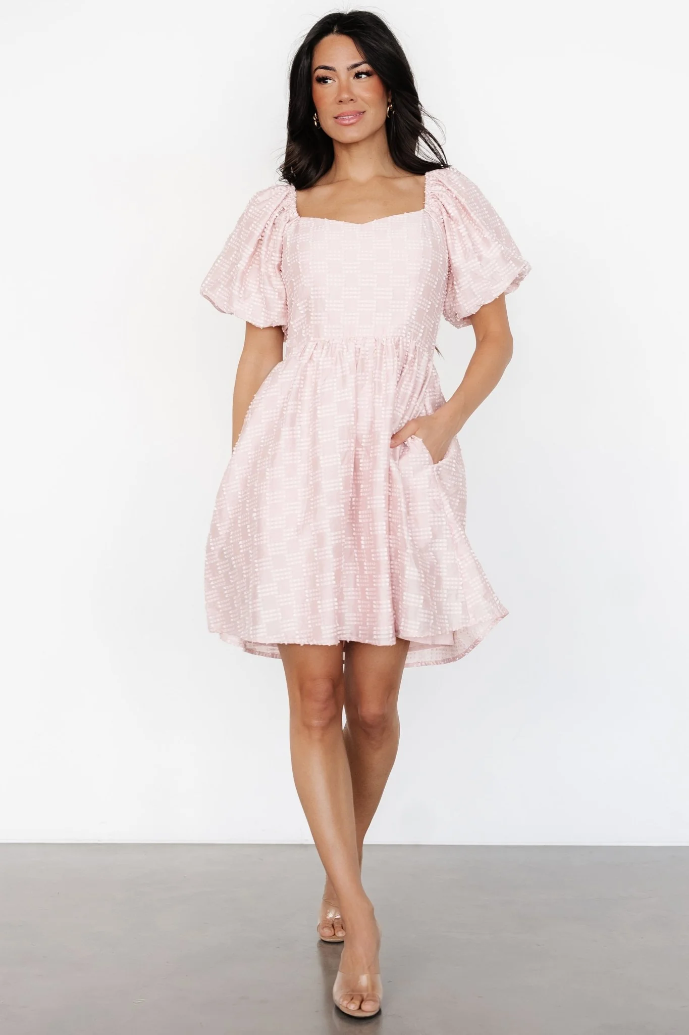 Sommer Short Dress | Blush