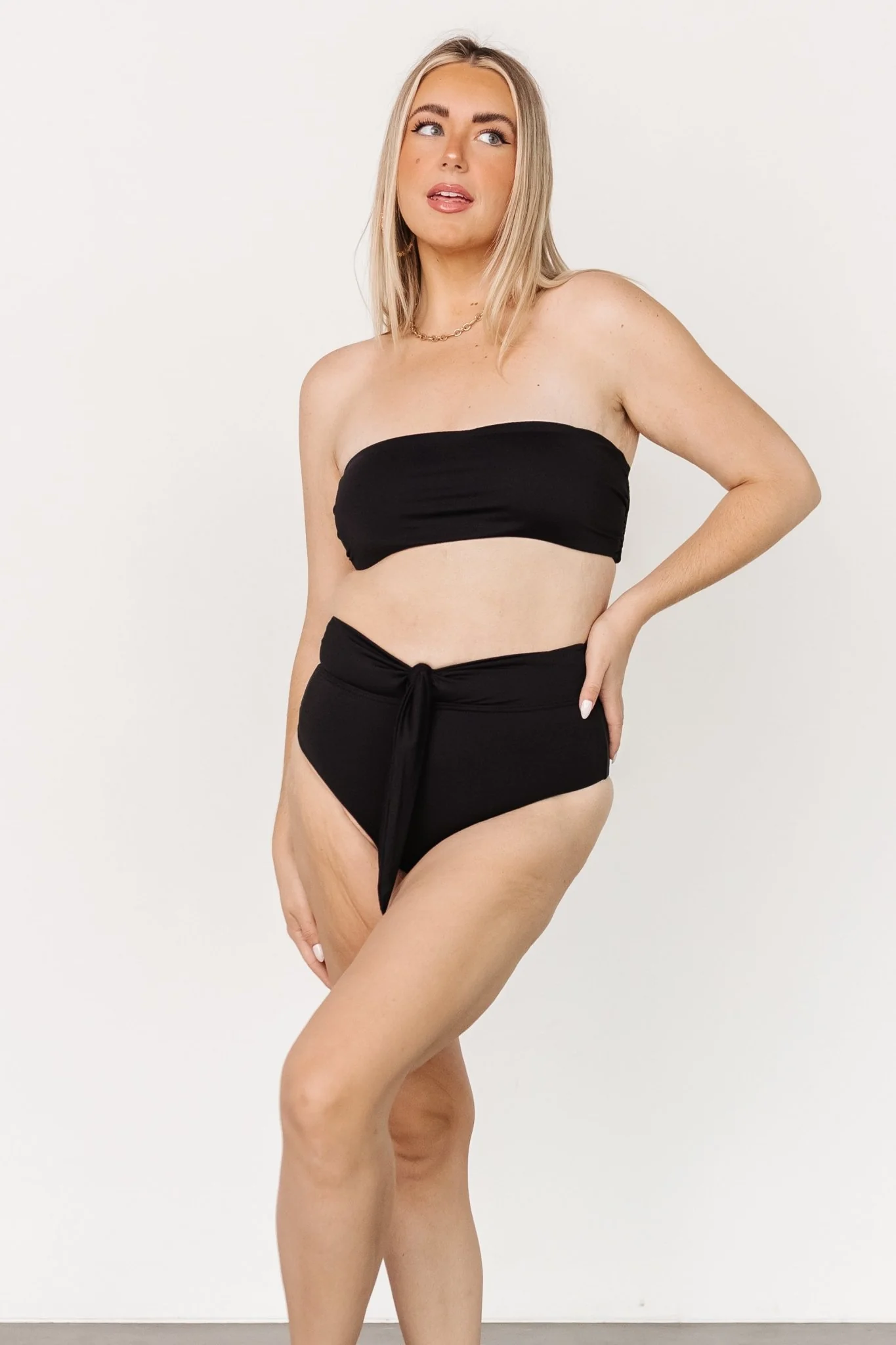 Milos Bikini Top | Black