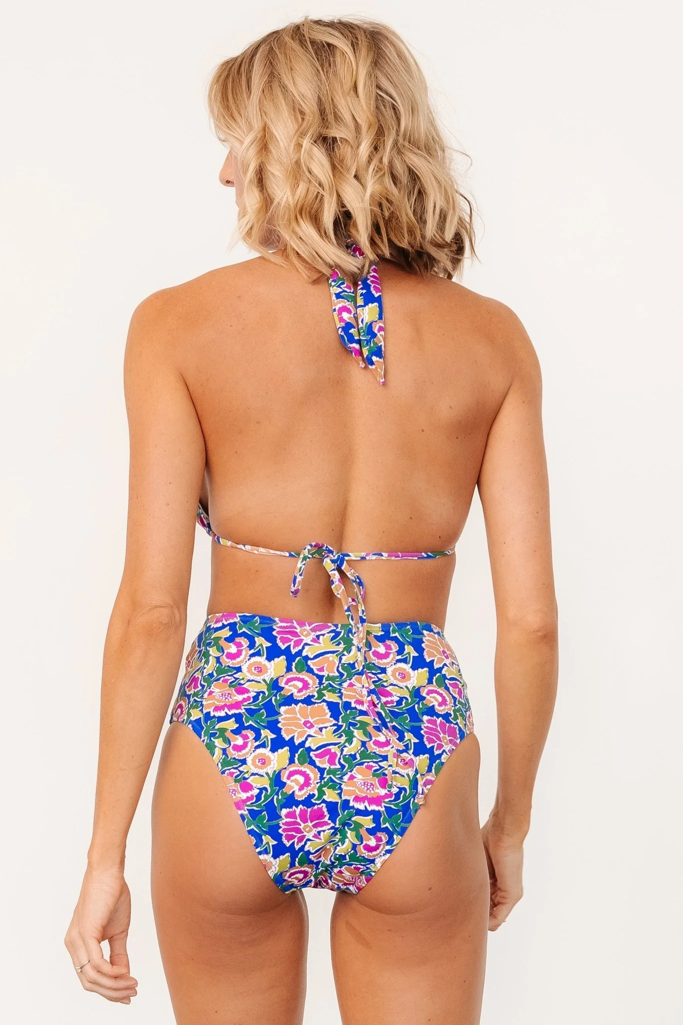 Kas Bikini Top | Blue + Multi Floral
