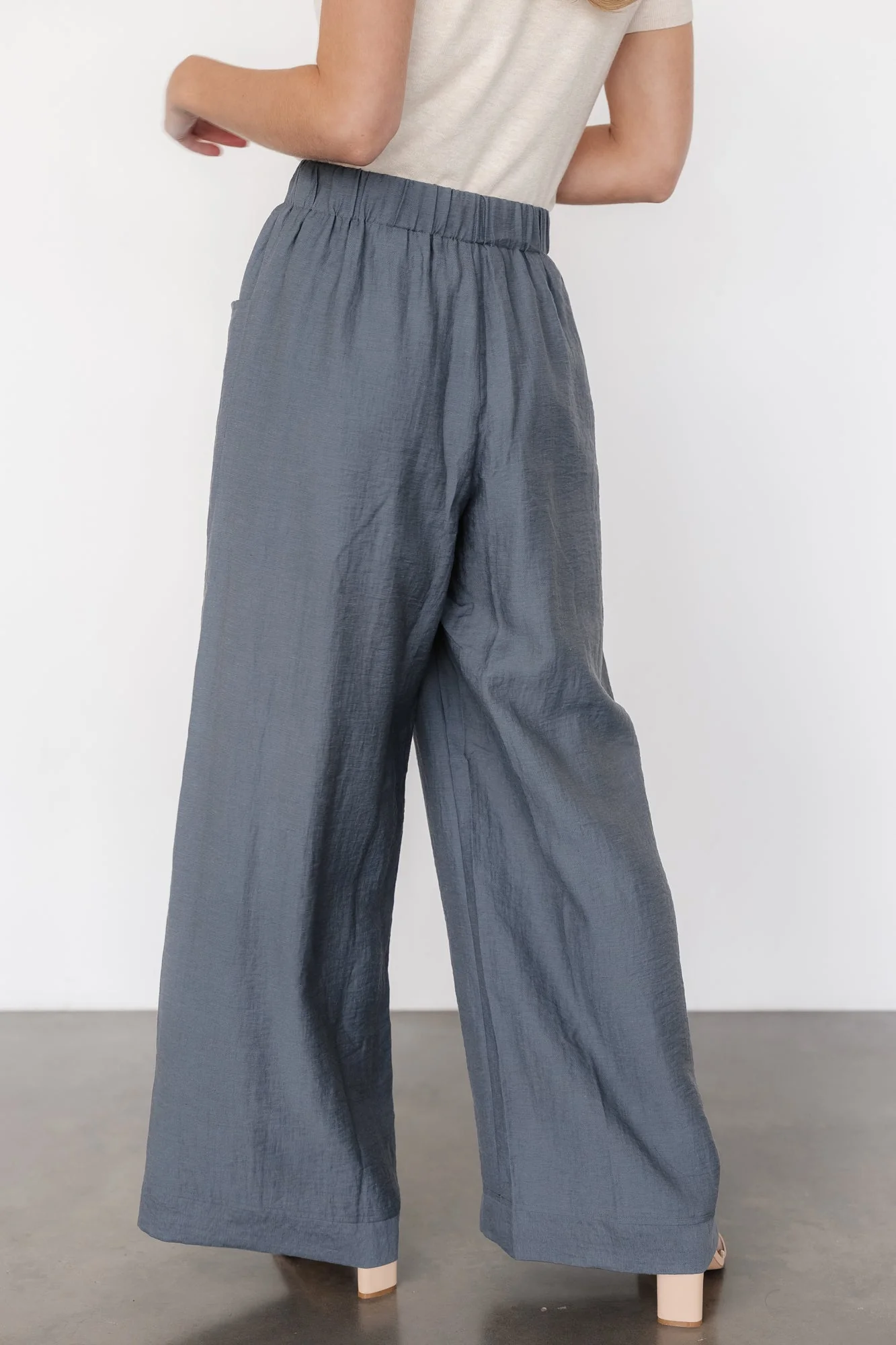 Leza Pants | Slate Blue