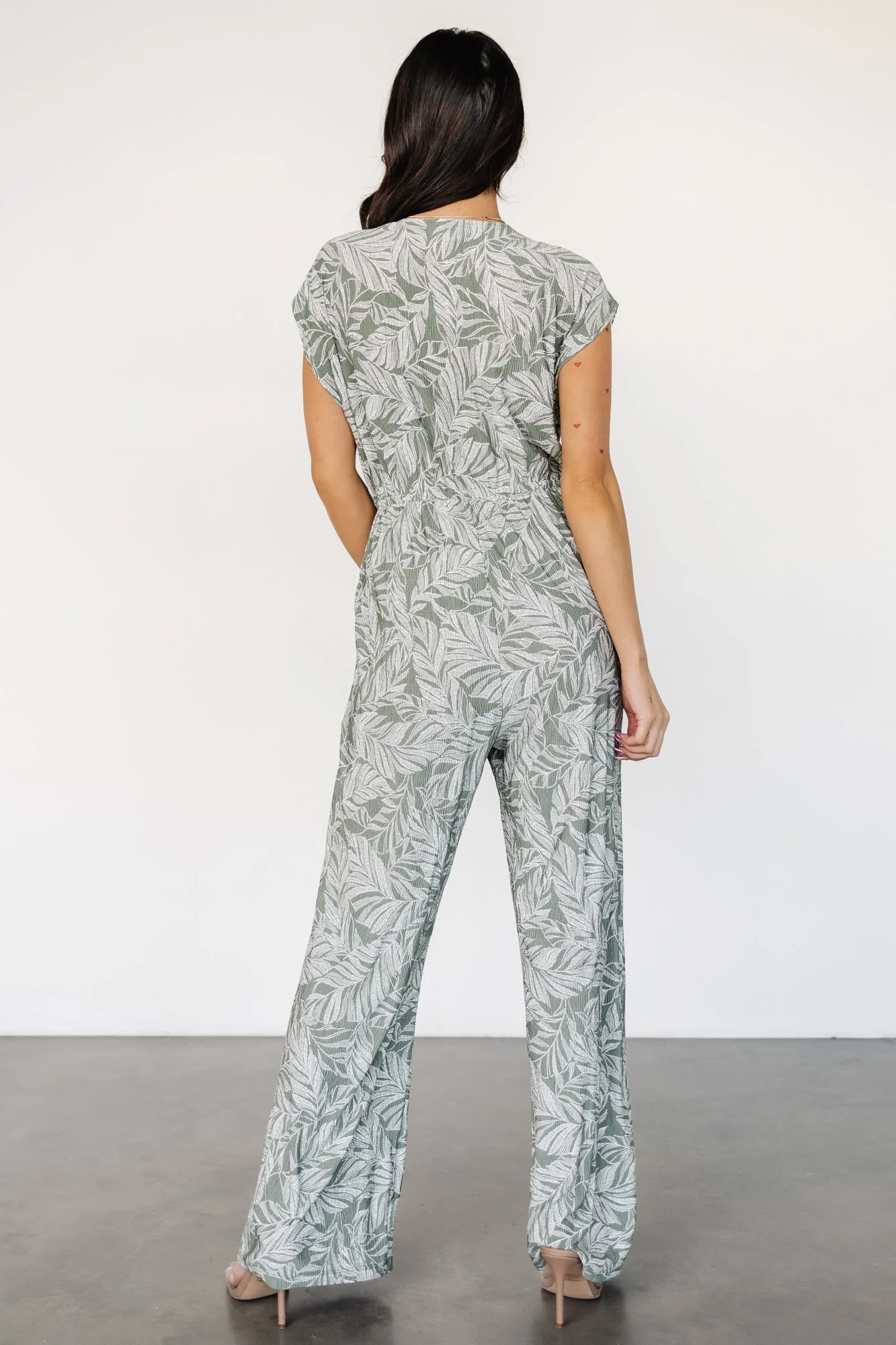 Kelani Jumpsuit | Green Print